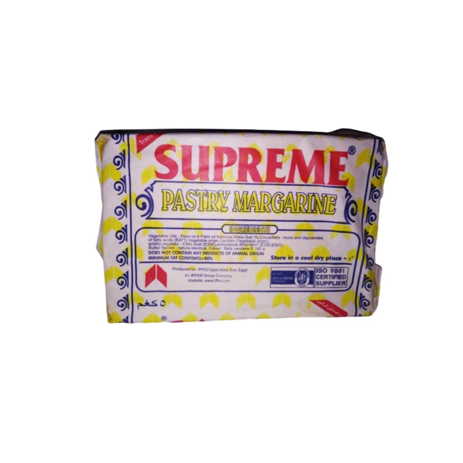 SUPREME PASTRY MARGARINE 5KG