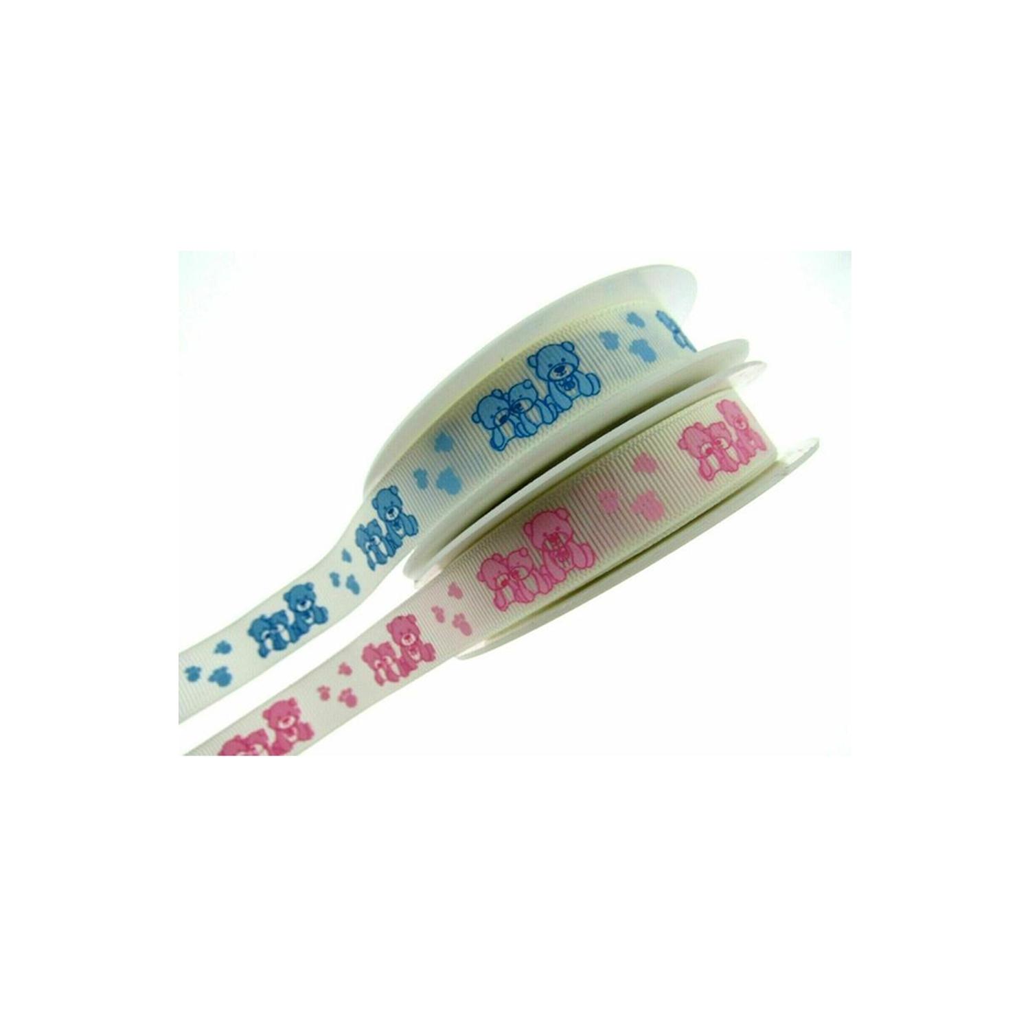 TEDDY BEAR GROSGRAIN RIBBON ROLL