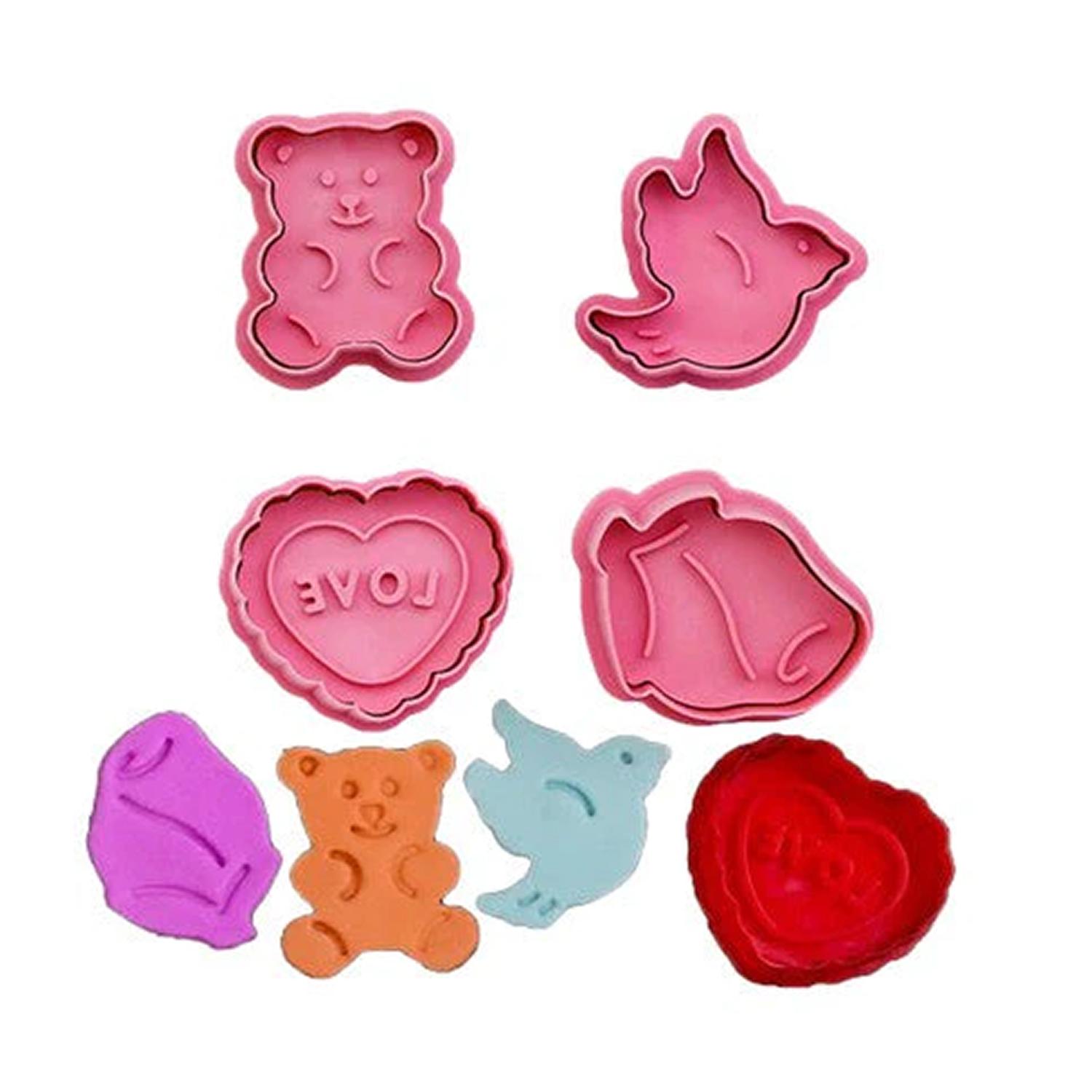 TEDDY BIRD LOVE PLUNGER CUTTER
