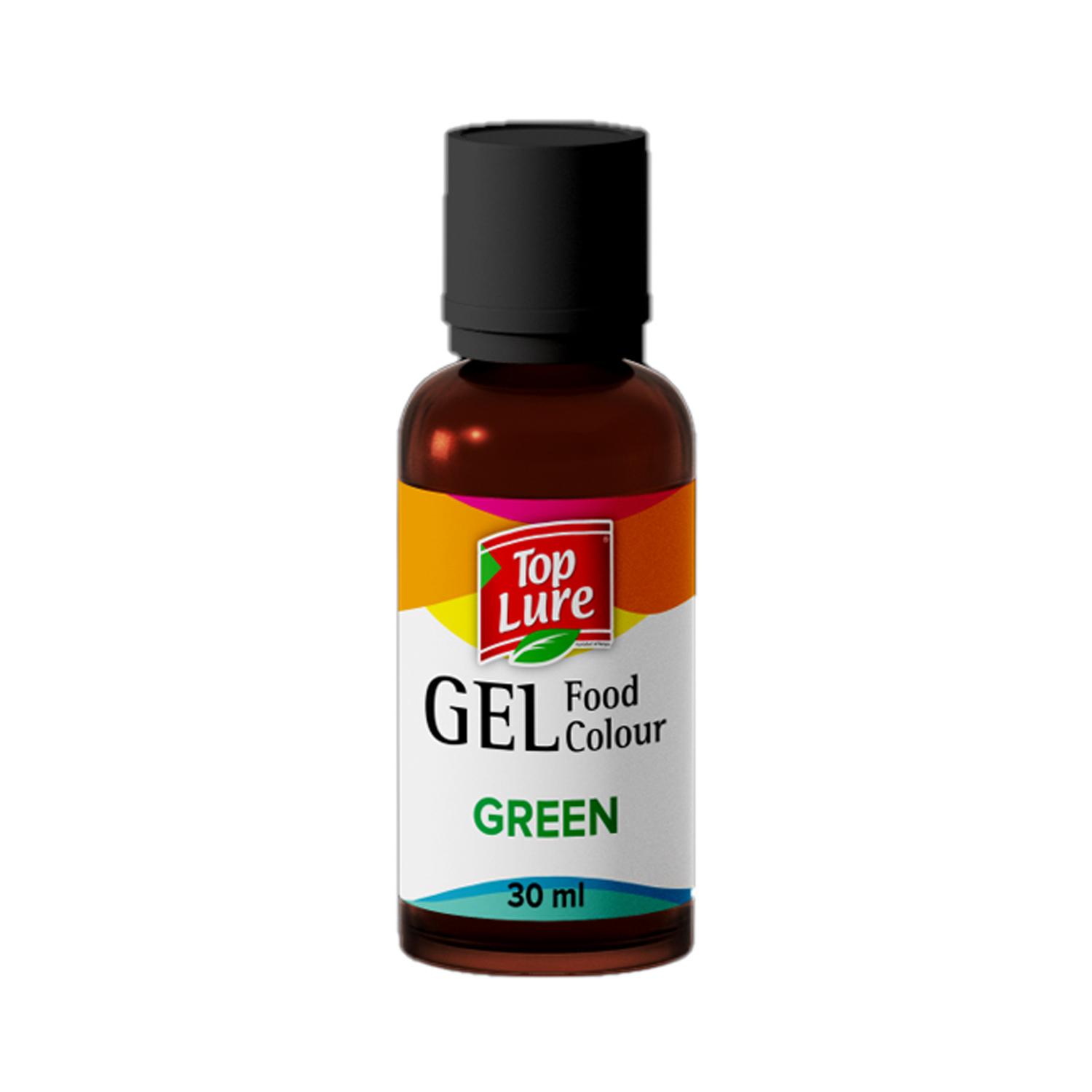 TOPLURE GEL FOOD COLOUR GREEN 30GM