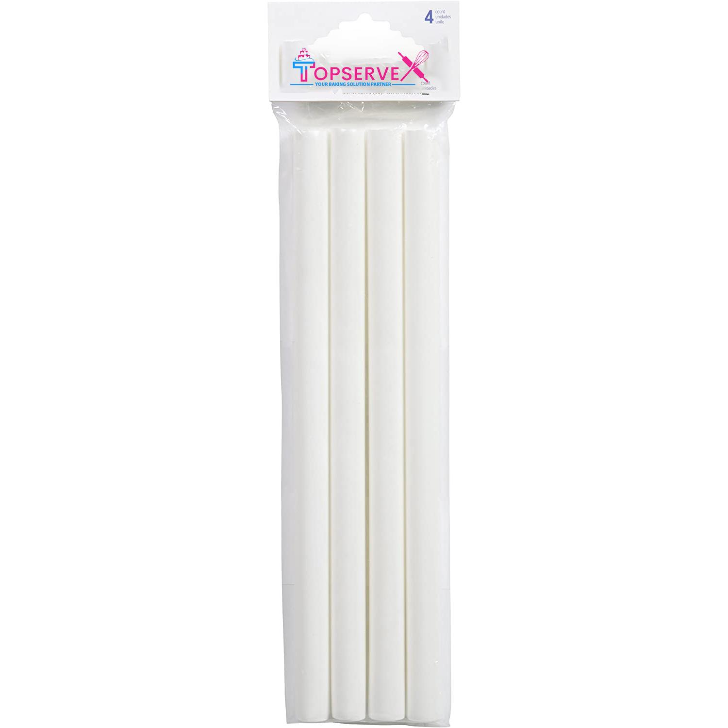 TOPSERVE 4 PC PLASTIC DOWEL RODS 32 CM