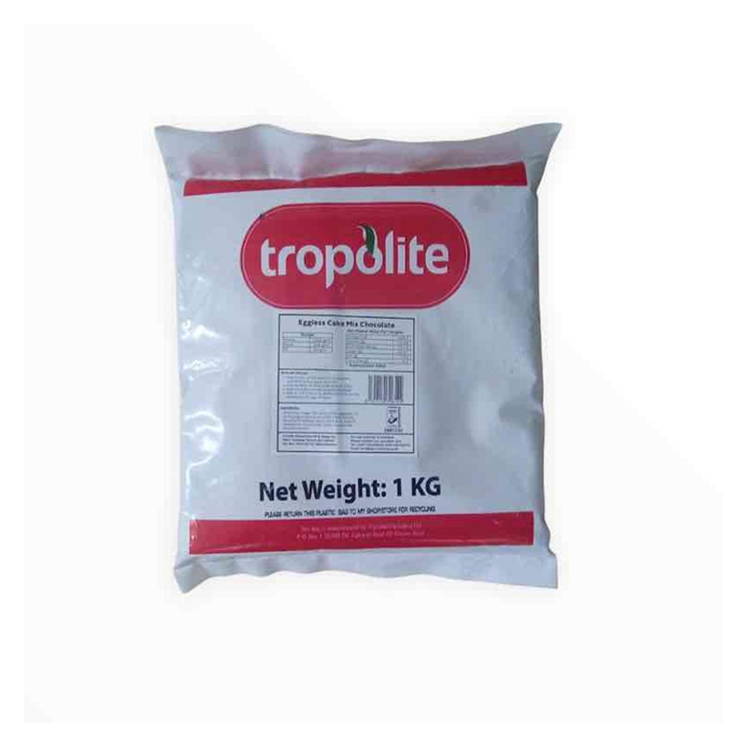 TROPOLITE EGGLESS CAKE MIX CHOCOLATE 1KG