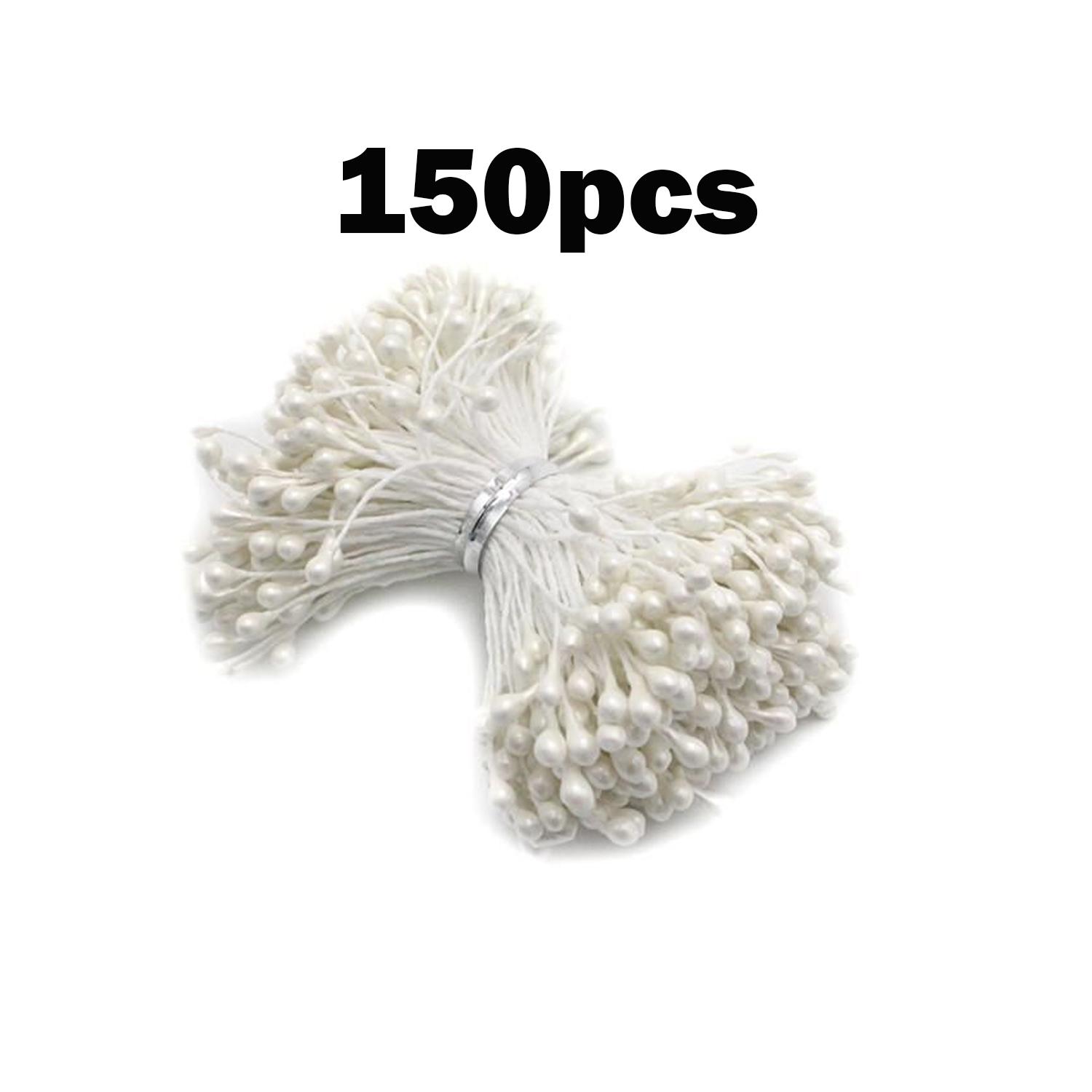 WHITE STAMENS 150PCS