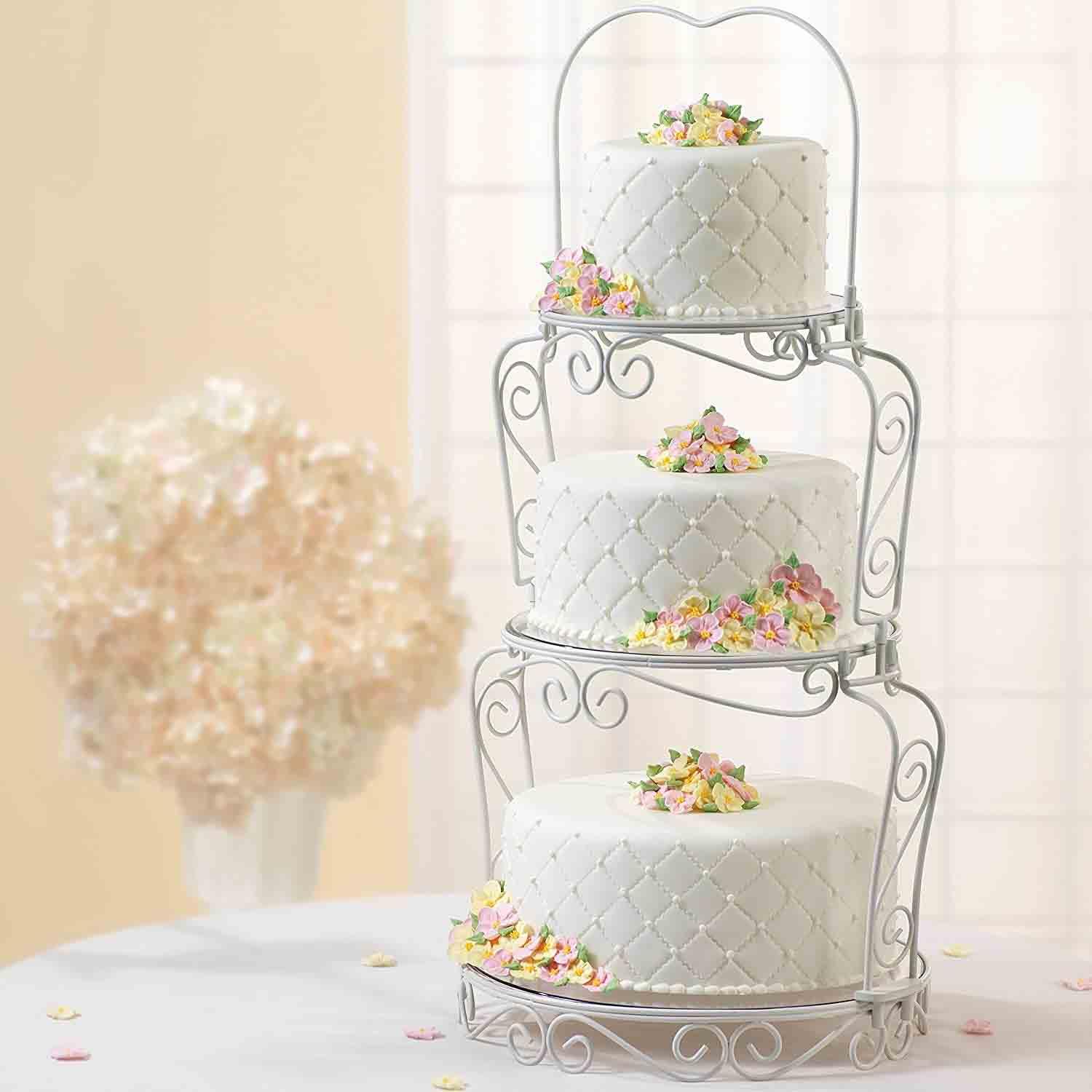 WILTON GRACEFUL TIERS CAKE DISPLAY STAND