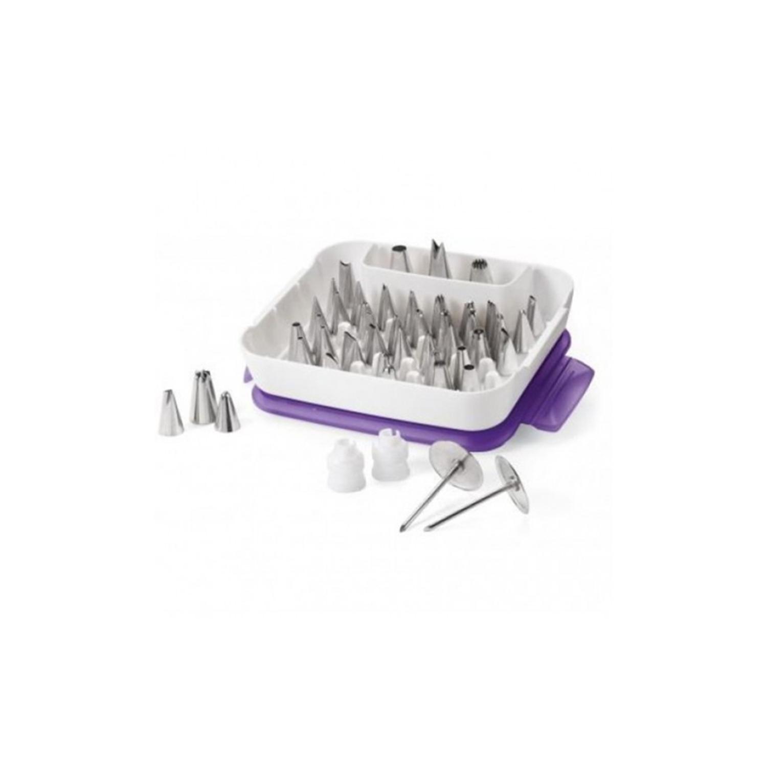 WILTON MASTER DECORATING TIP SET 55 PIECES