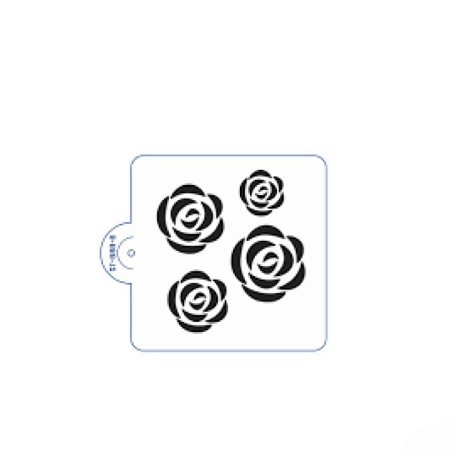 WS09 ROSES DESIGN STENCIL