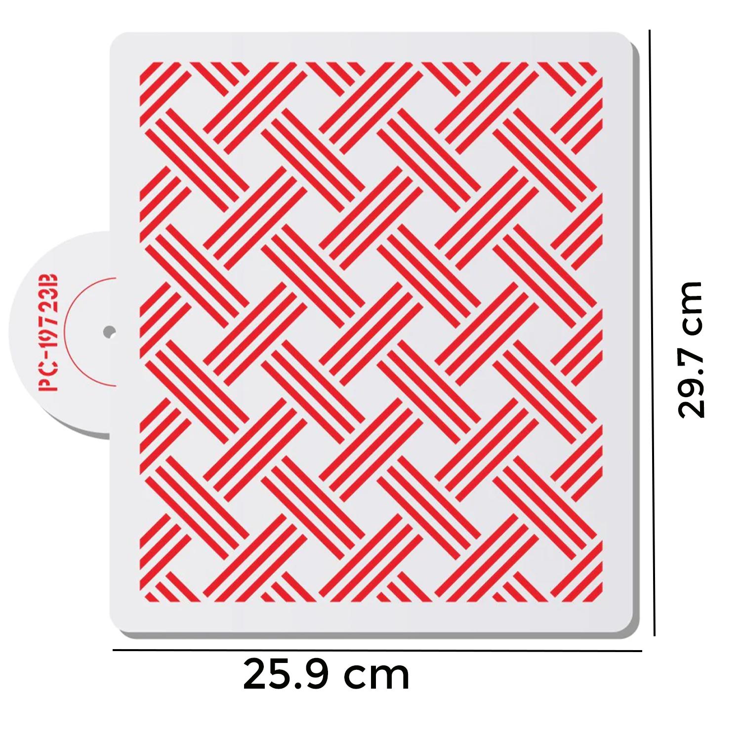 XL BLADE CAKE STENCIL