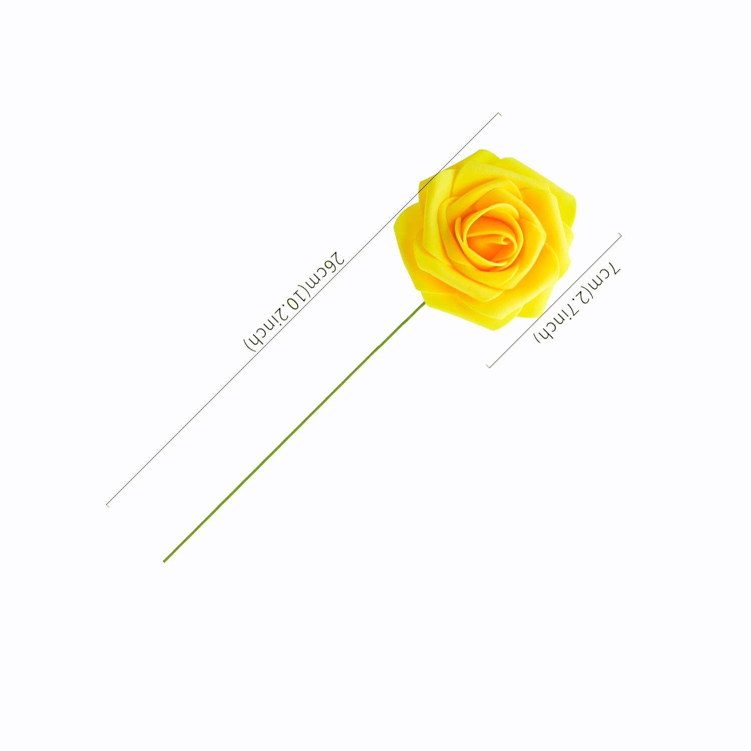 YELLOW ARTIFICIAL FLOWER