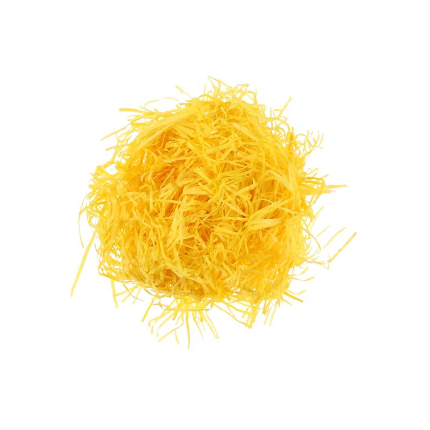 YELLOW SHREDDED PAPER