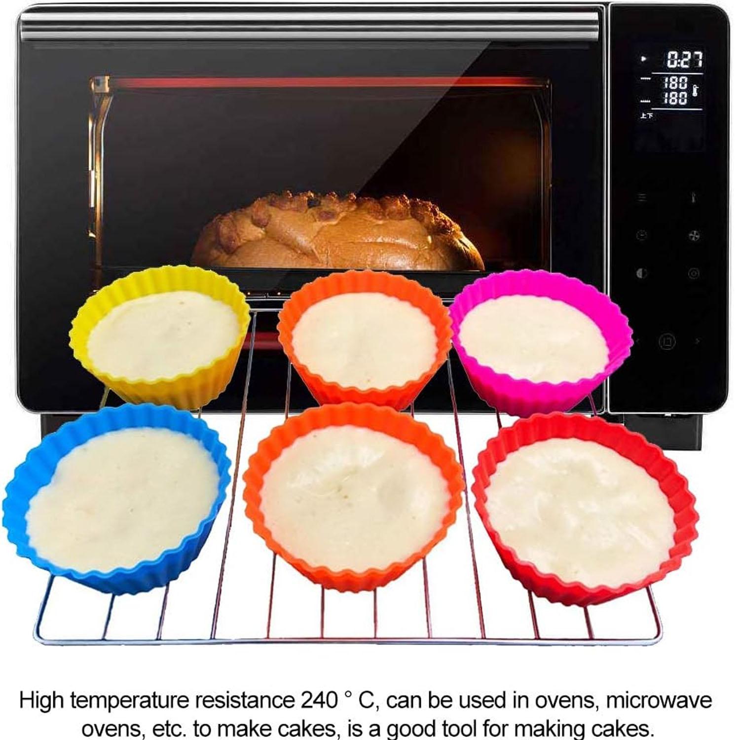 1PC SILICONE CUPCAKE CASES 105MM