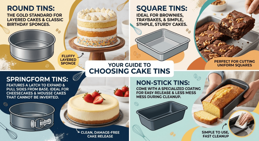 Best Cake Tins for Perfect Baking Results