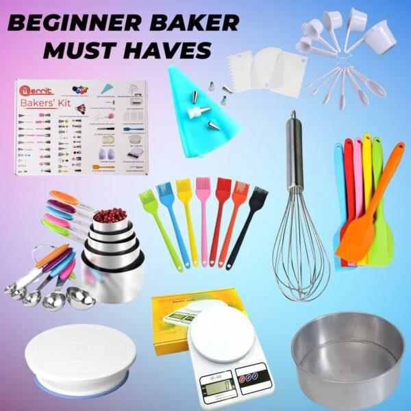 🎂 The Ultimate 65-Piece Beginner Bakers’ Kit: Everything You Need to Start Baking Like a Pro 😍✨