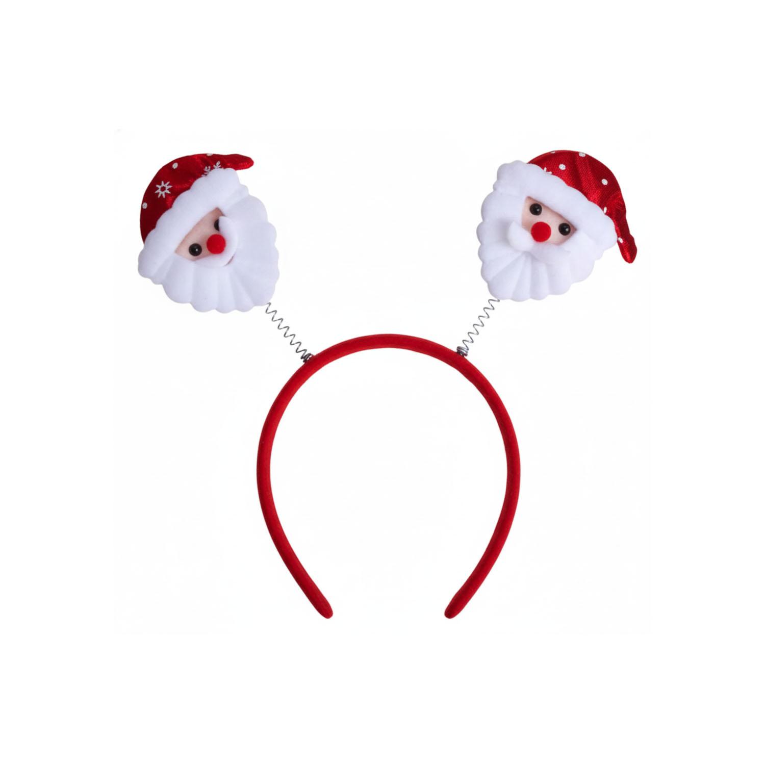 CHRISTMAS SANTA TIARA – RED