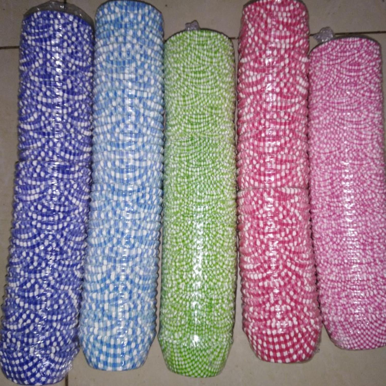 11.5CM 100PC FLOWERED COLOURFUL CUPCAKE CASES QUEEN CAKE CASES CUPCAKE LINER CUPCAKE CUPS CUPCAKE PAPERS BAKING CUPS CUPCAKE WRAPPERS