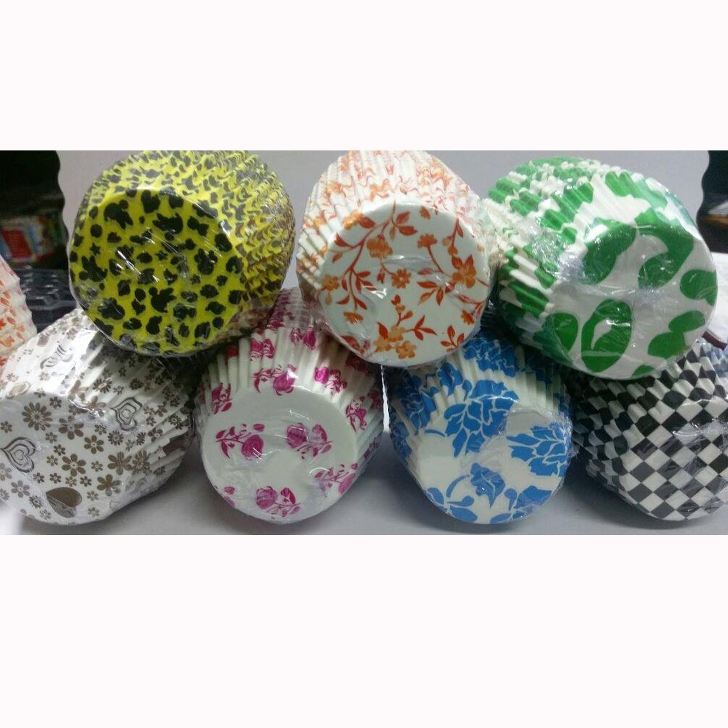 200PCS 11CM COLORFUL CUPCAKES QUEEN CAKE CASES CUPCAKE LINERS CUPCAKE CUPS CUPCAKE PAPERS BAKING CUPS CUPCAKE WRAPPERS