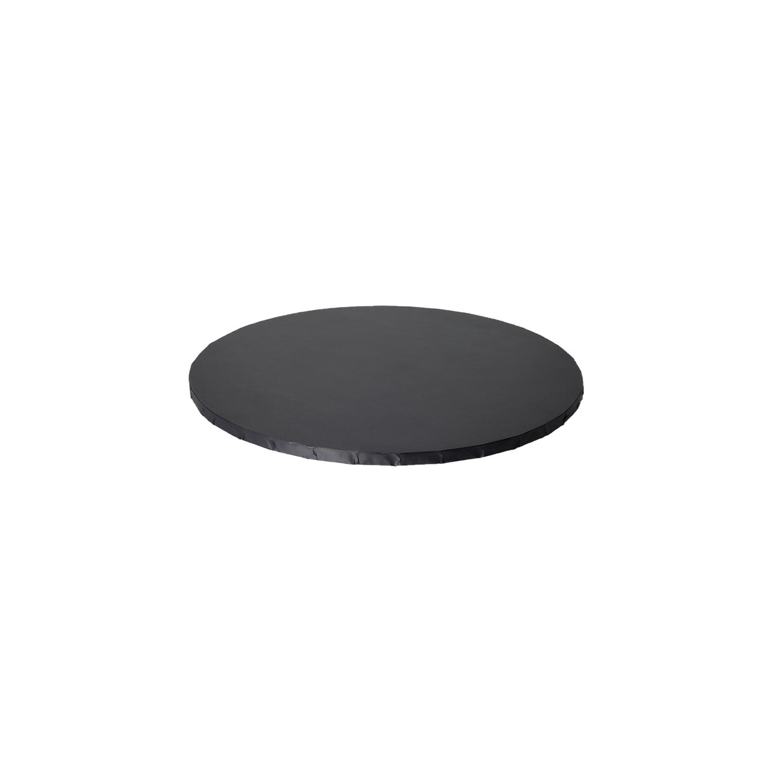8'' ROUND BLACK CAKE BOARD