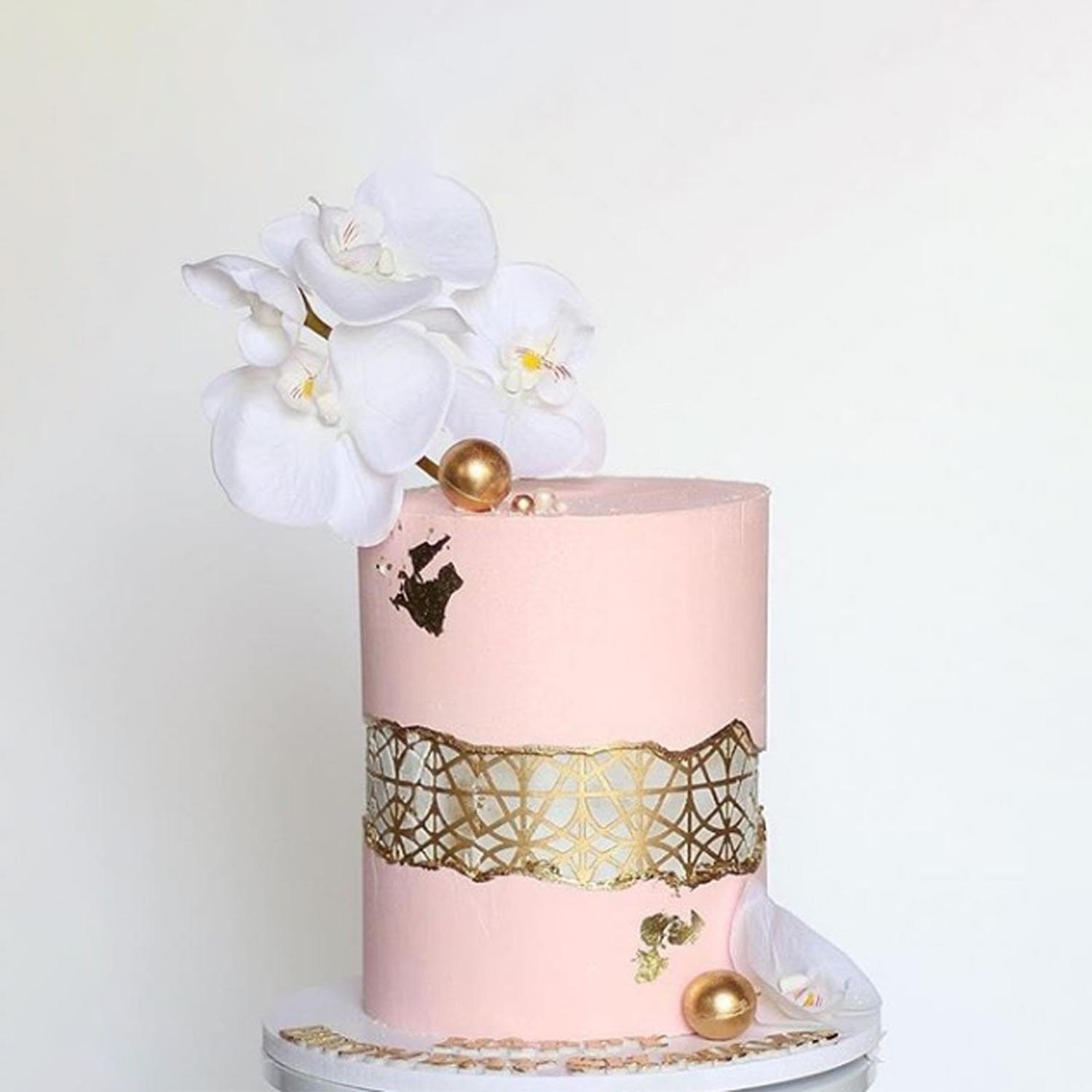 AL PANDORA CAKE STENCIL