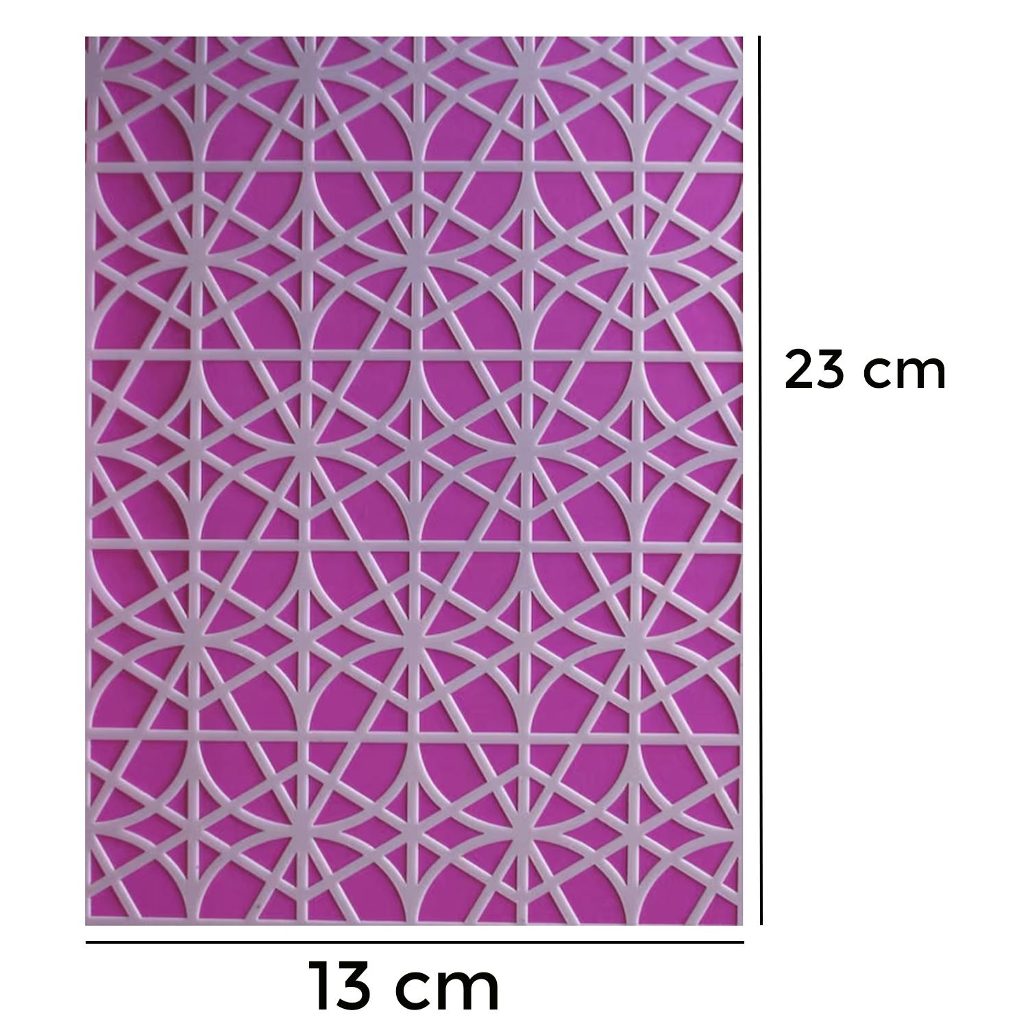 AL PANDORA CAKE STENCIL