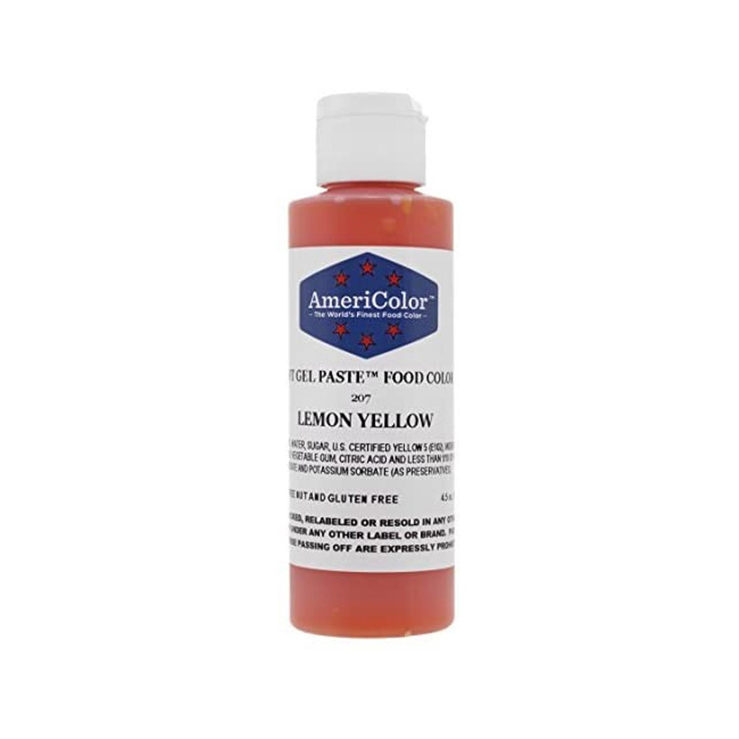 AMERICOLOR LEMON YELLOW SOFT GEL PASTE 128GMS