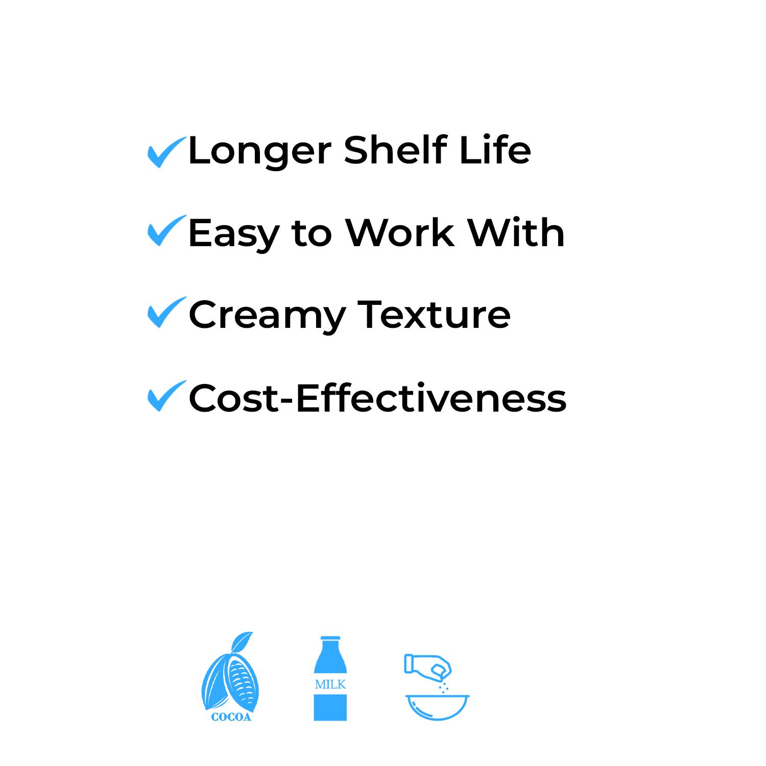 BEYAZ KOKOLIN WHITE CHOCOLATE COMPOUND 2.5KG