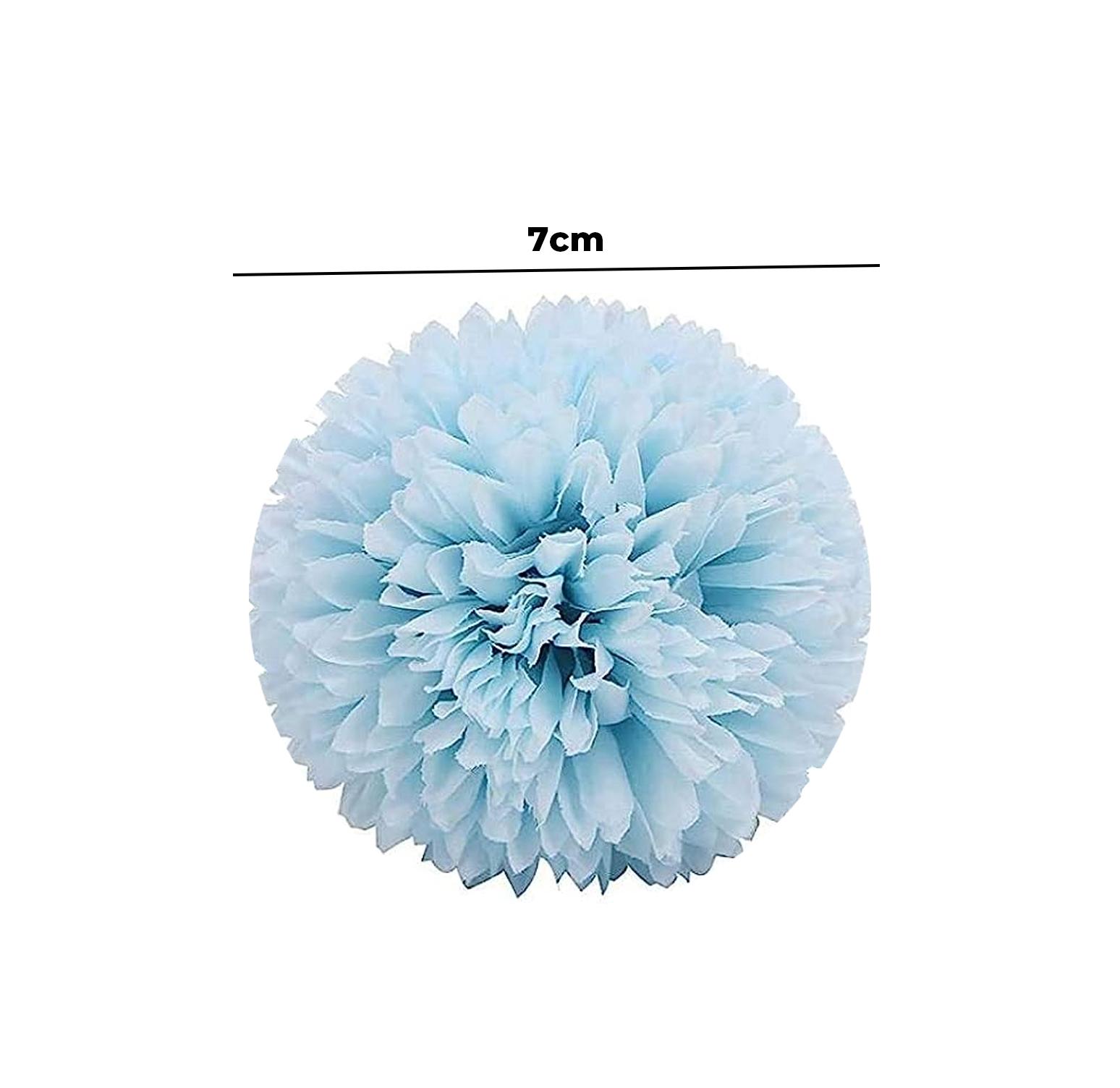BLUE HYDRANGEA ARTIFICIAL FLOWER 7CM