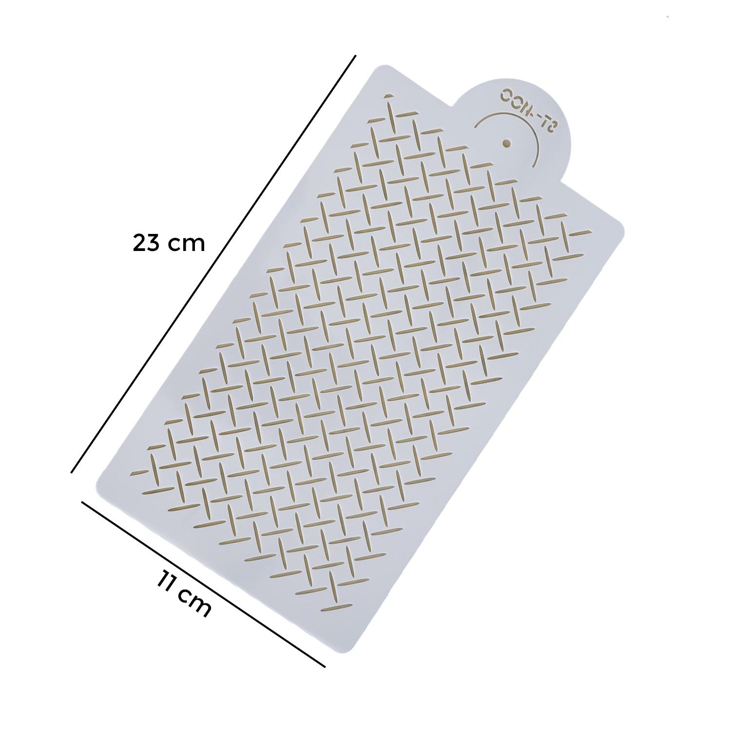 CHROME CAKE STENCIL