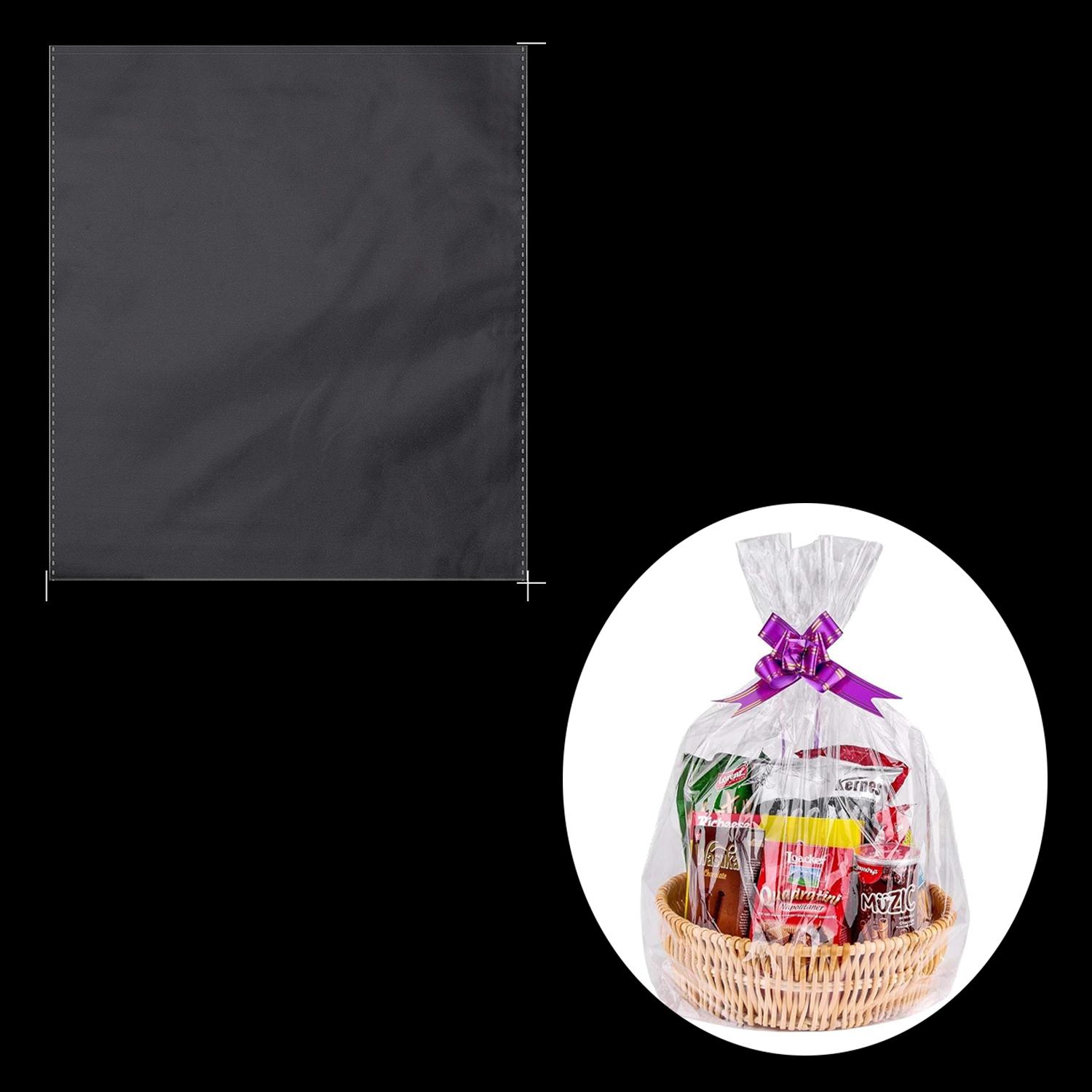 CLEAR CELLOPHANE GIFT BAG