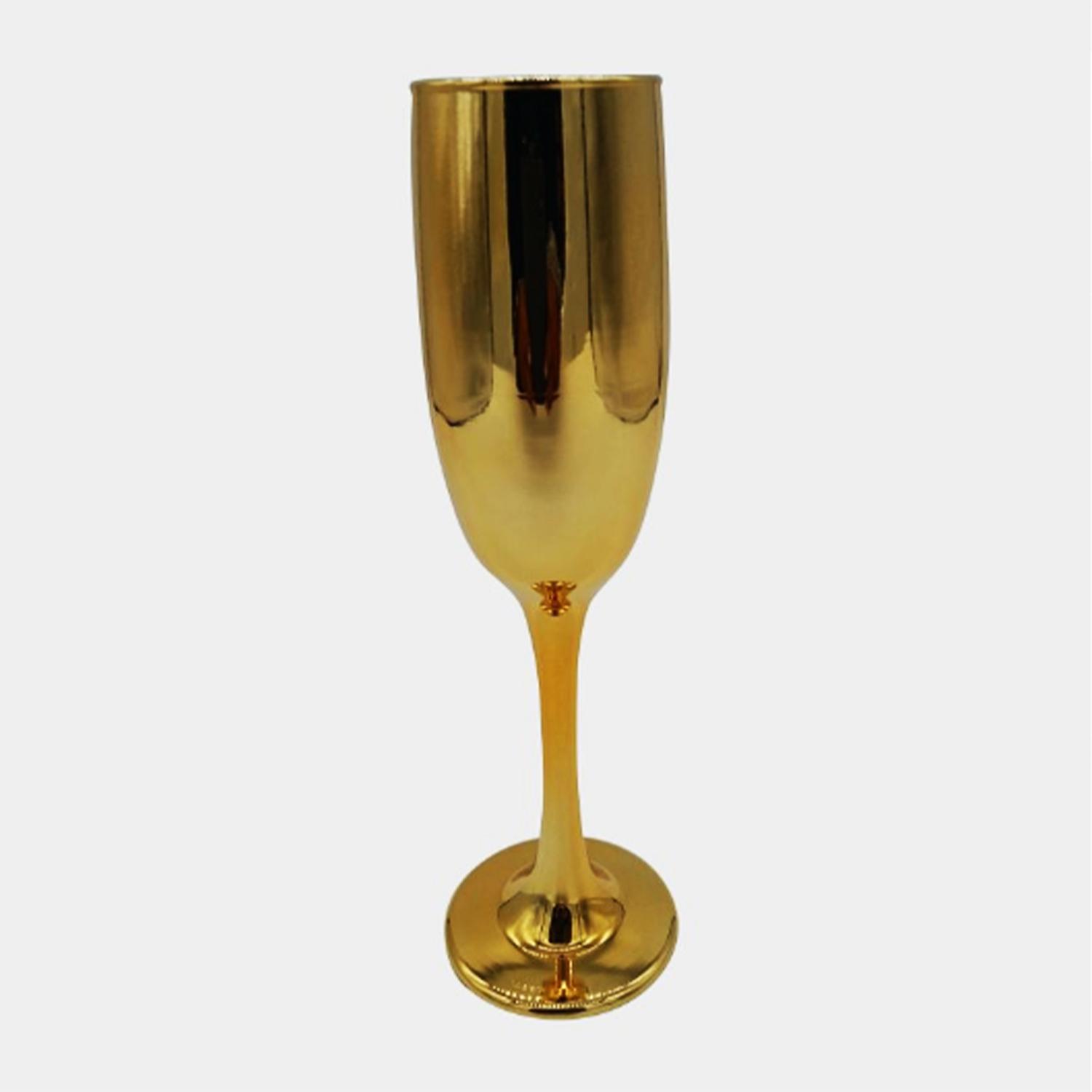 GOLD CHAMPAGNE GLASS