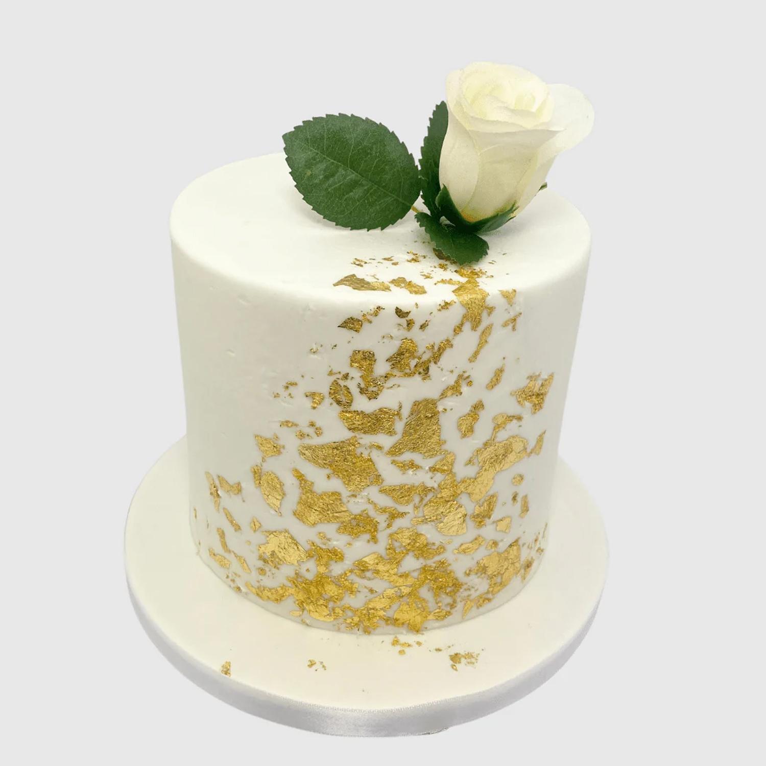 GOLD LEAF TRANSFER EDIBLE DECORATION SHEET