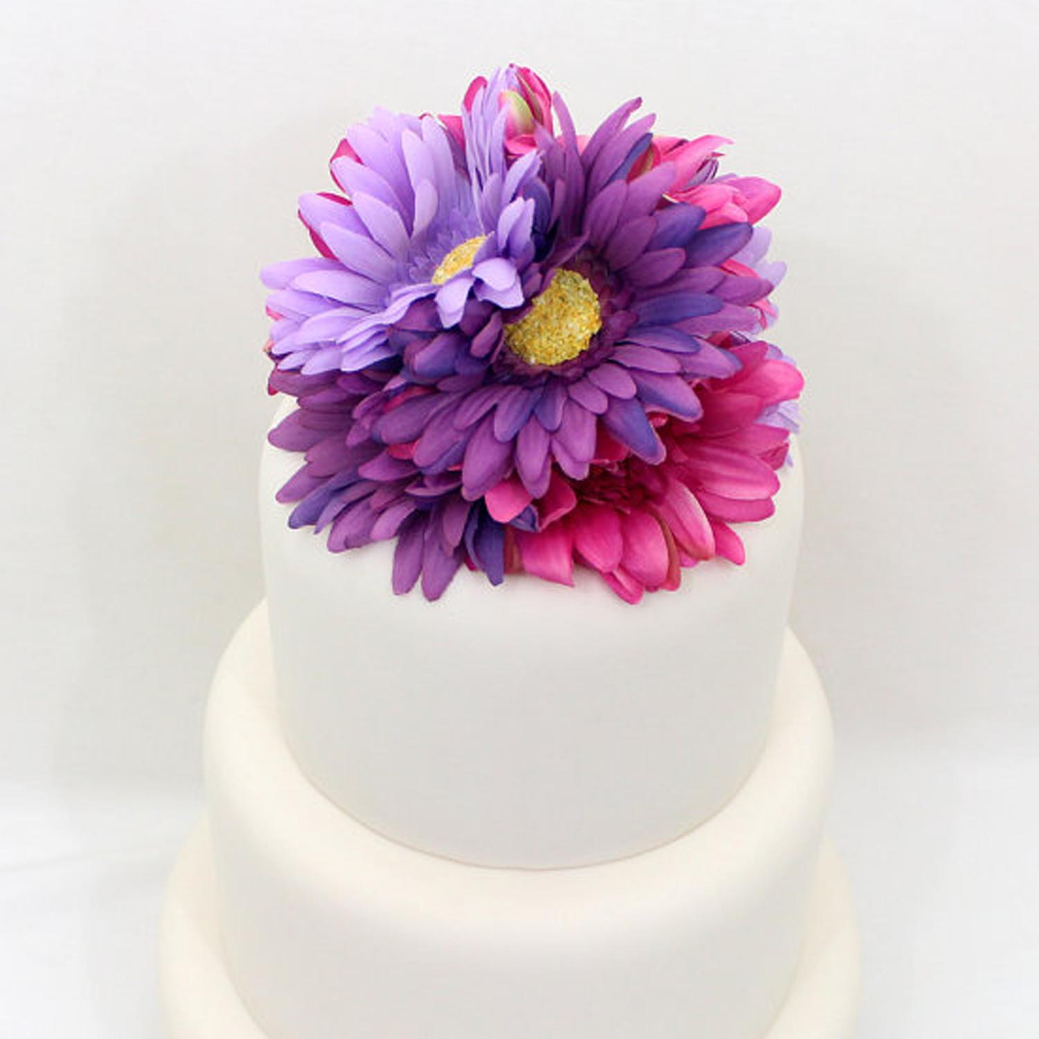 LILAC DAISY ARTIFICIAL FLOWER 10CM