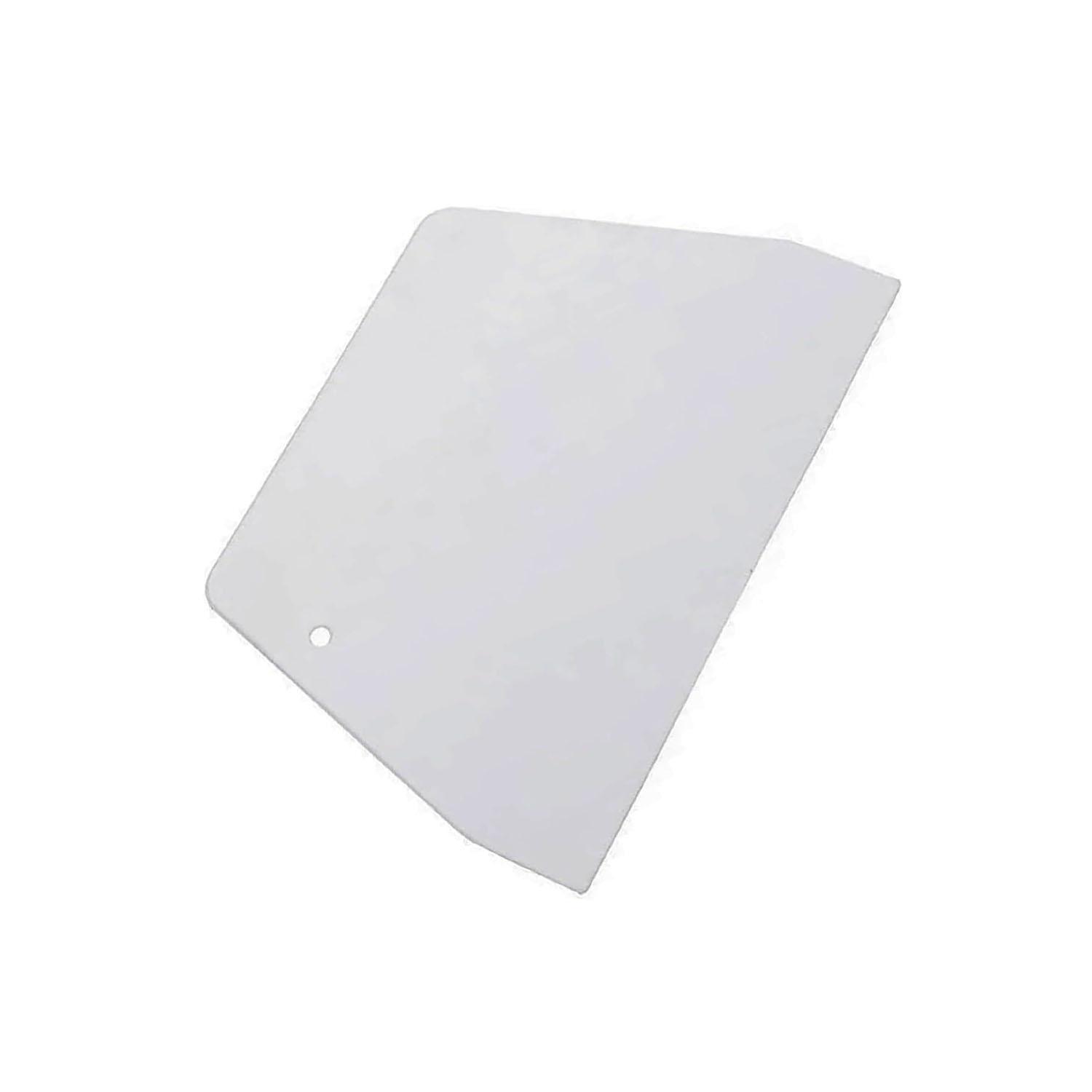 RECTANGULAR PLASTIC SCRAPPER 10CM X 15CM