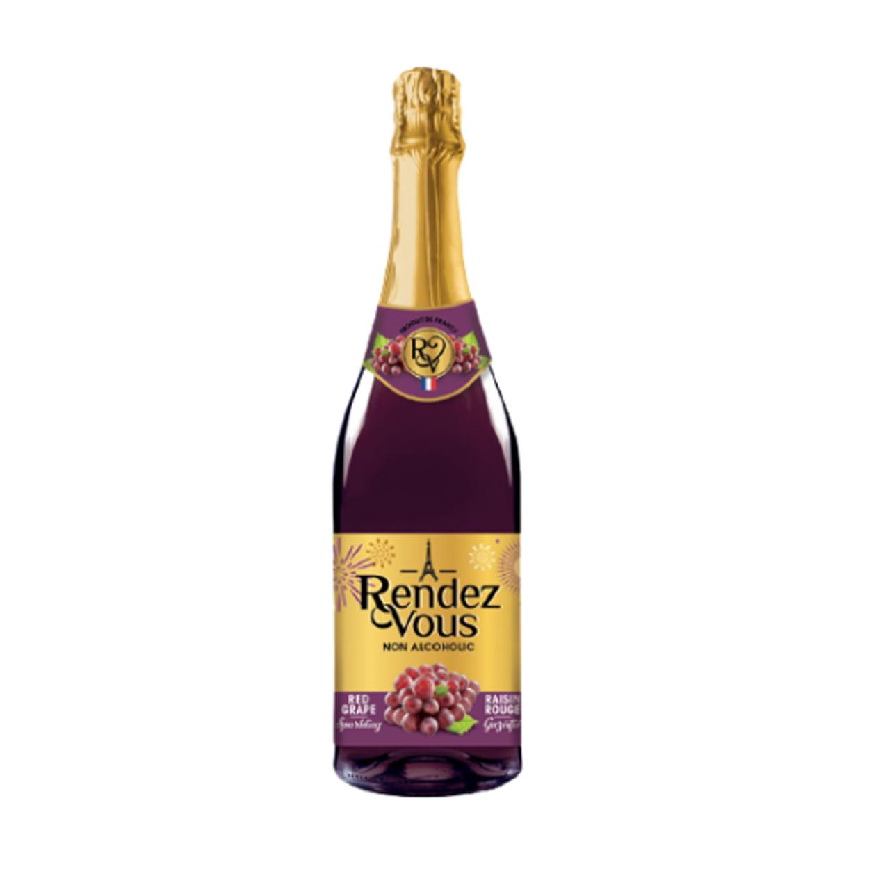 RENDEZVOUS SPARKLING RED GRAPE 750ML