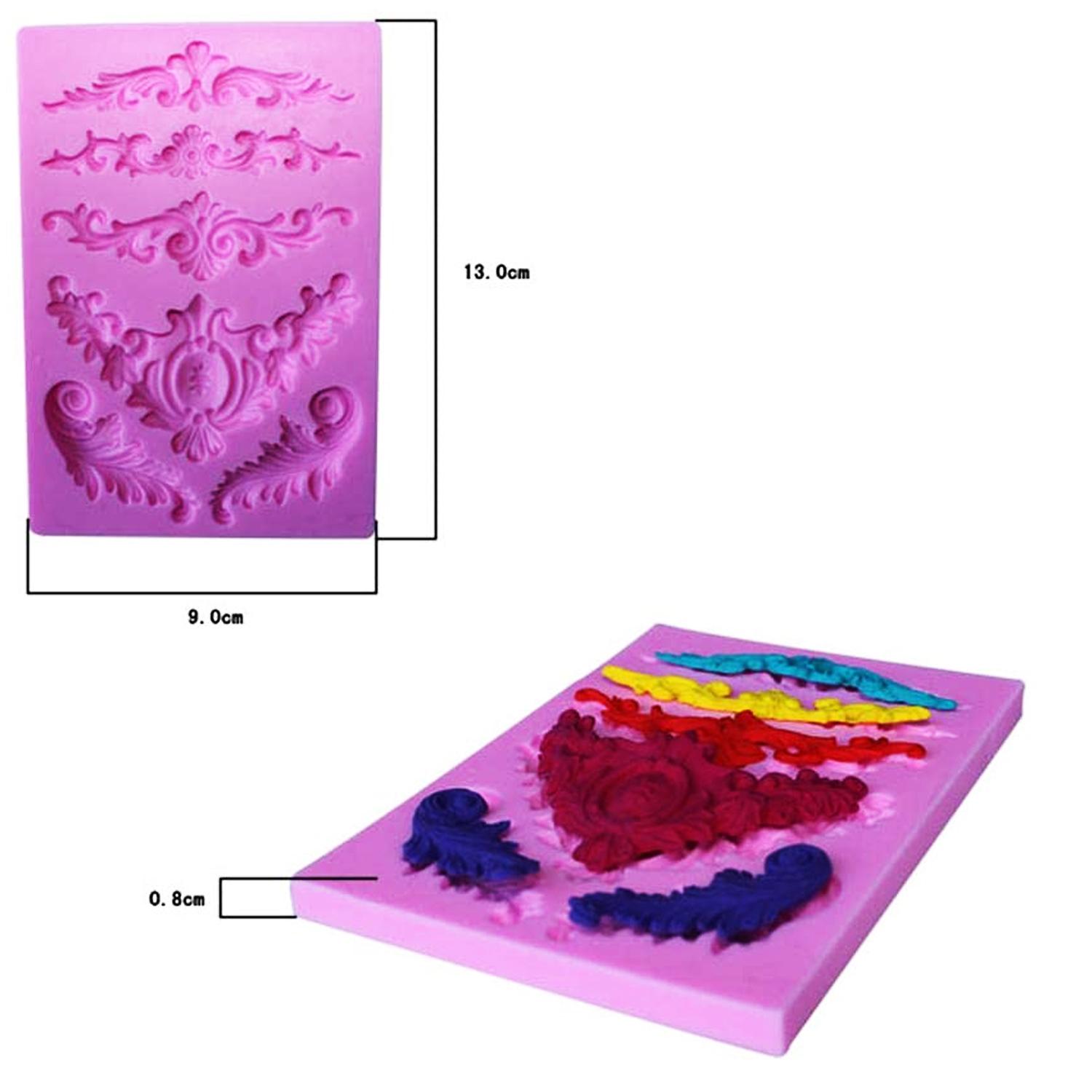 SFGM0035 DAMASK ACCENTS 5 STYLES BORDER MOULD