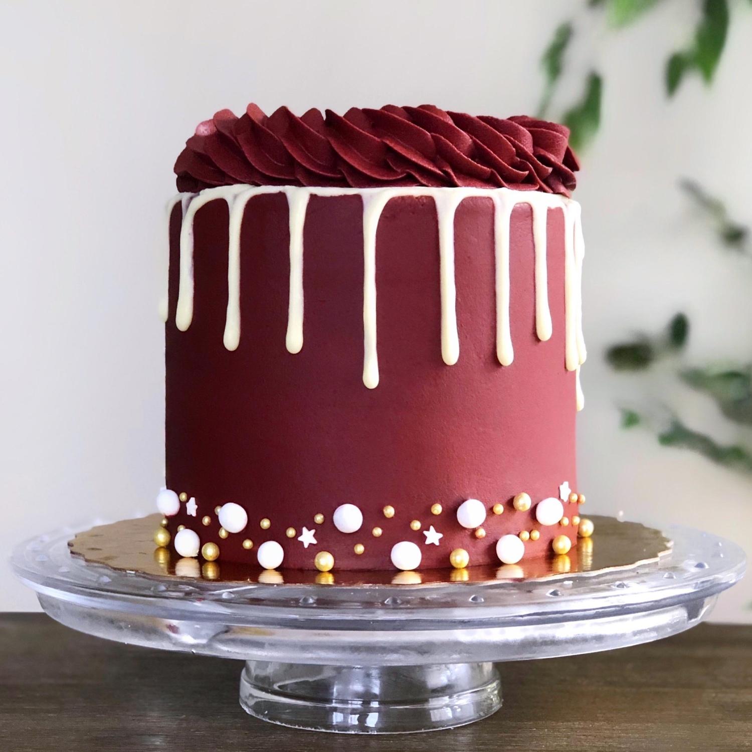 SUGARFLAIR COLOURS SPECTRAL PASTE BURGUNDY 25GMS