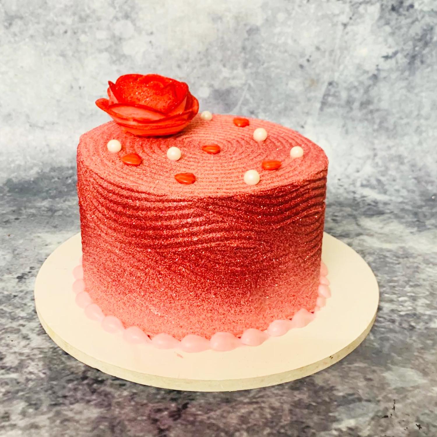 SUGARFLAIR GLITTER RED AIRBRUSH COLOUR 60MLS