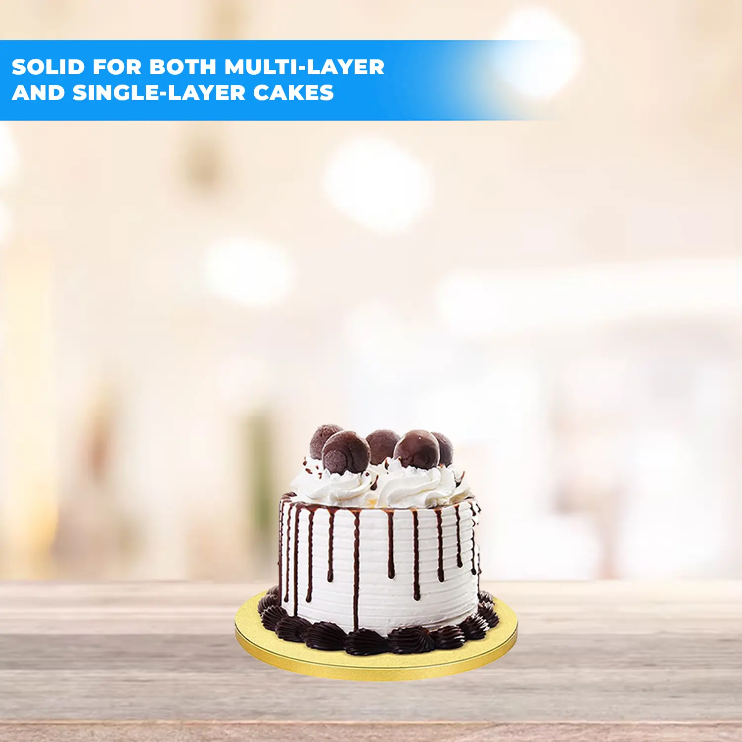 1KG SMOOTH 10 INCH ROUND GOLD CAKE DRUM, STRONGEST CAKE BOARD, 1 KG HEAVY DUTY GOLD CAKE BASE, GOLD CAKE DRUM FOR ROUND CAKES, STURDY GOLD CAKE BOARD , PREMIUM GOLD CAKE BOARD, DURABLE CAKE BOARD, GOLD CAKE BOARD FOR WEDDING AND TIERED CAKES.