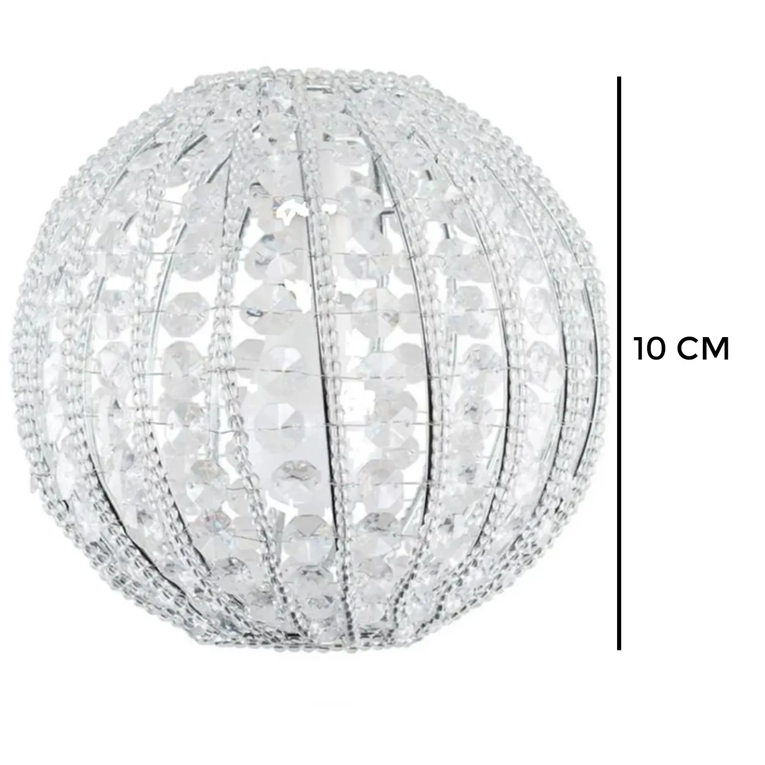10CM CRYSTAL BALL CAKE SEPARATOR