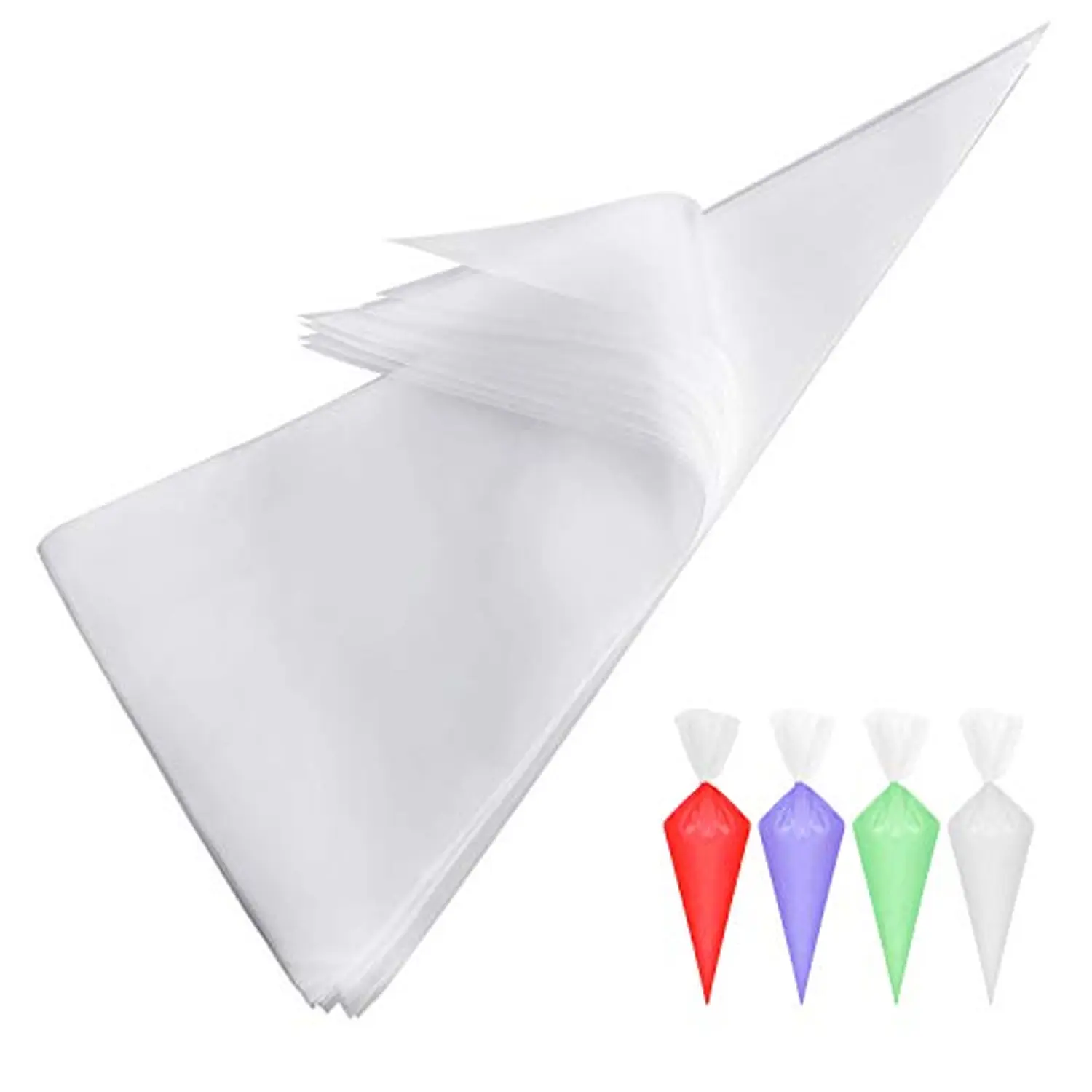 12 INCH DISPOSABLE TIPLESS EXTRA THICK NONSLIP MERRIT PIPING PASTRY ICING BAG BOX