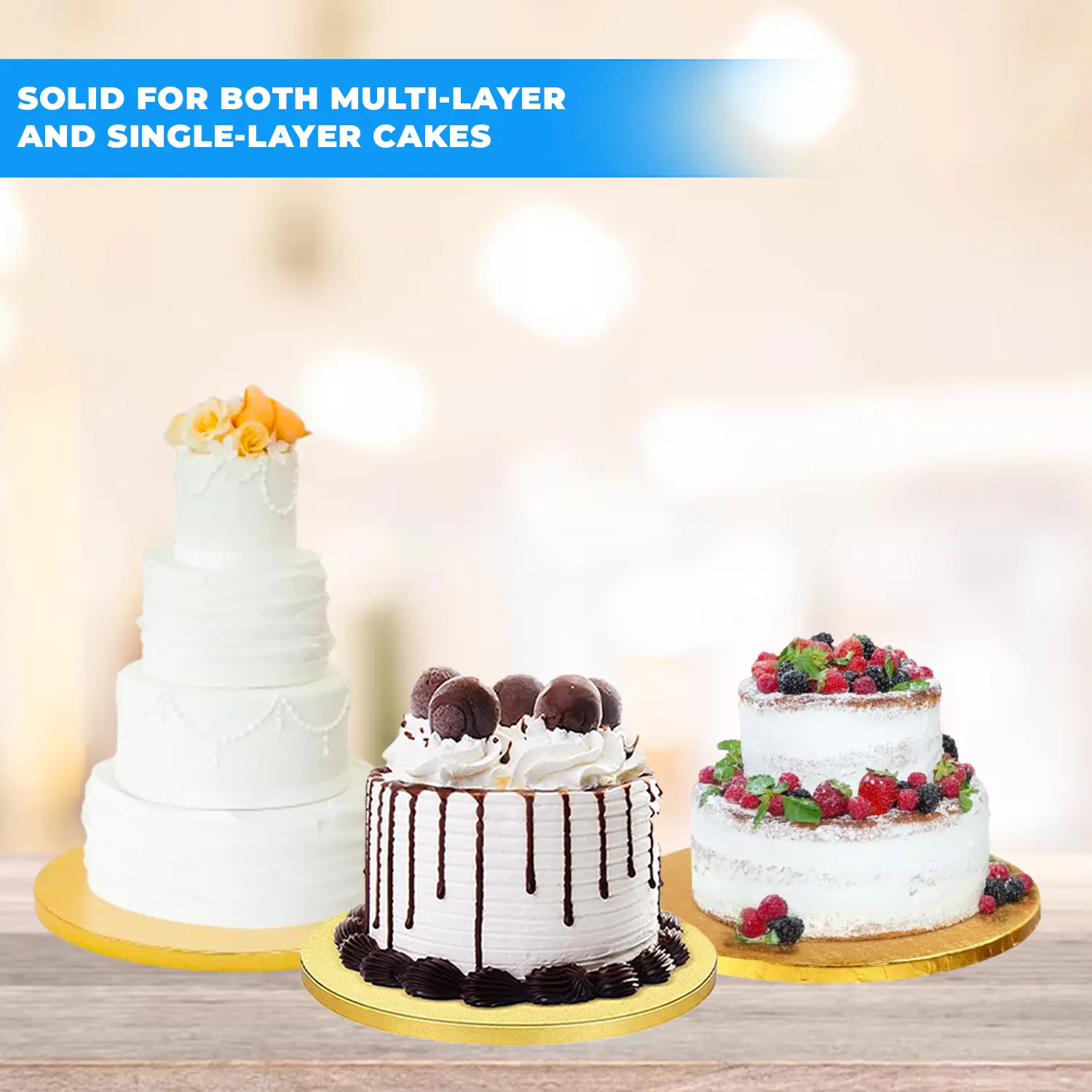 5KG 18 INCH ROUND GOLD CAKE DRUM, 5KG ROUND GOLD CAKE DRUM, 18 INCHES GOLD ROUND CAKE BOARD, STRONG GOLD ROUND CAKE BASE, HEAVY DUTY ROUND GOLD CAKE BOARD, WEDDING MUST-HAVE CAKE BOARDS, STRONGEST CAKE BOARD FOR WEDDING AND TIERED CAKES