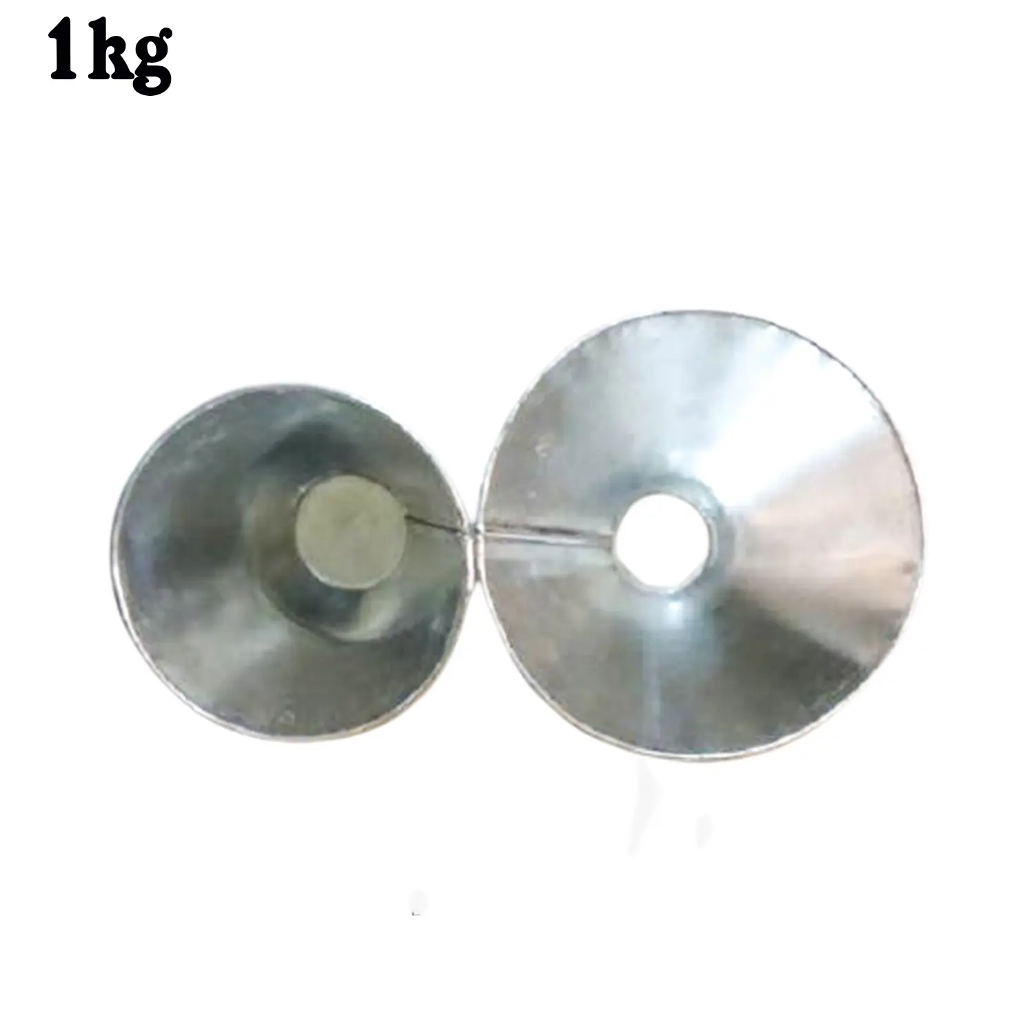 1KG AFRICAN HANDCRAFTED JUAKALI ALUMINIUM CAKE BAKING PAN TIN HUT