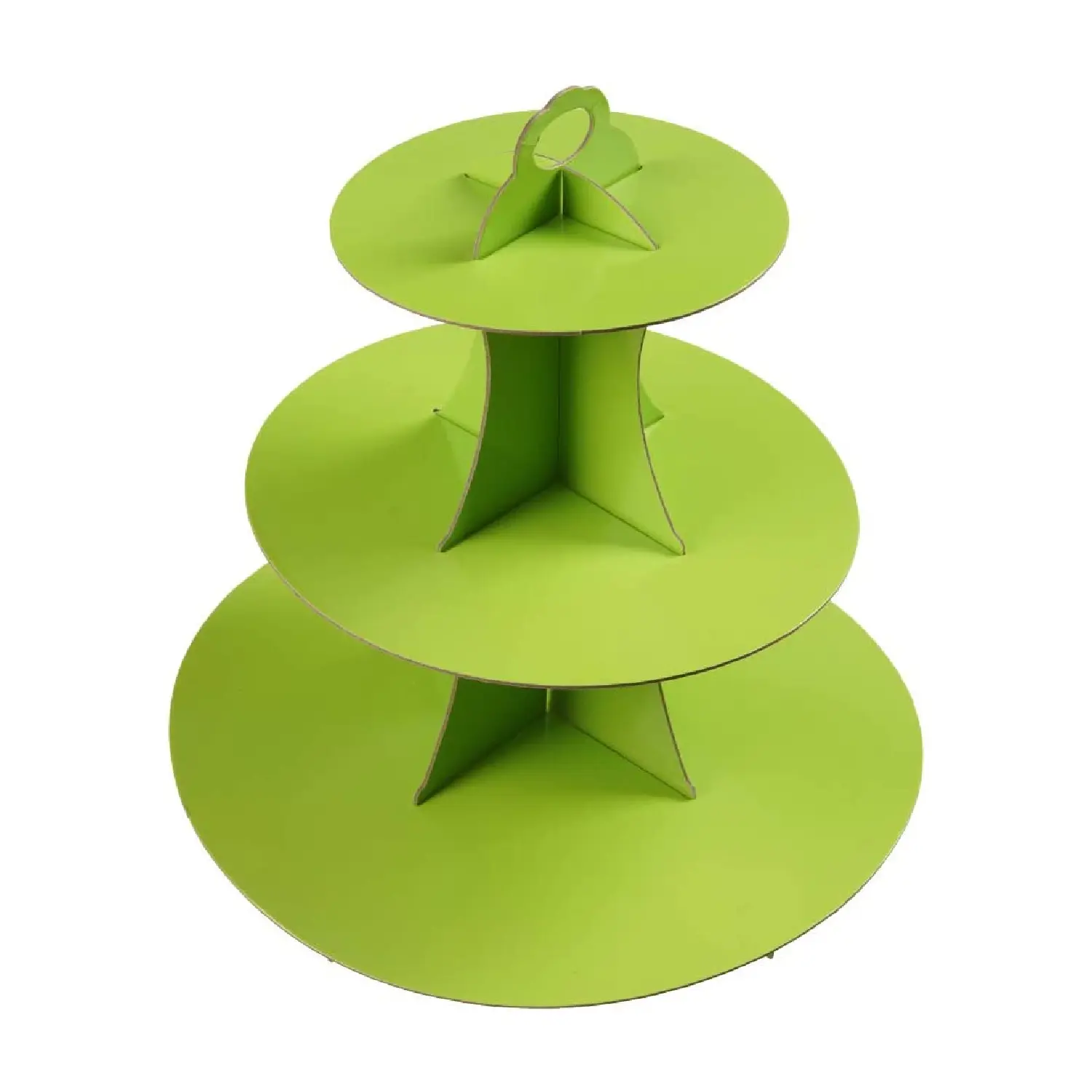 3 TIER CUPCAKE STAND GREEN