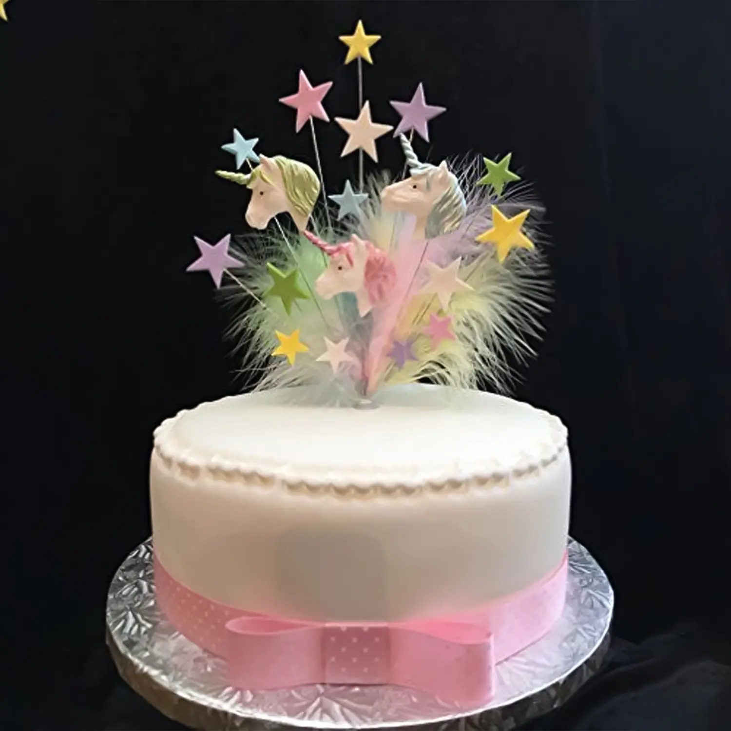 5PCS PASTEL COLOUR FEATHERS