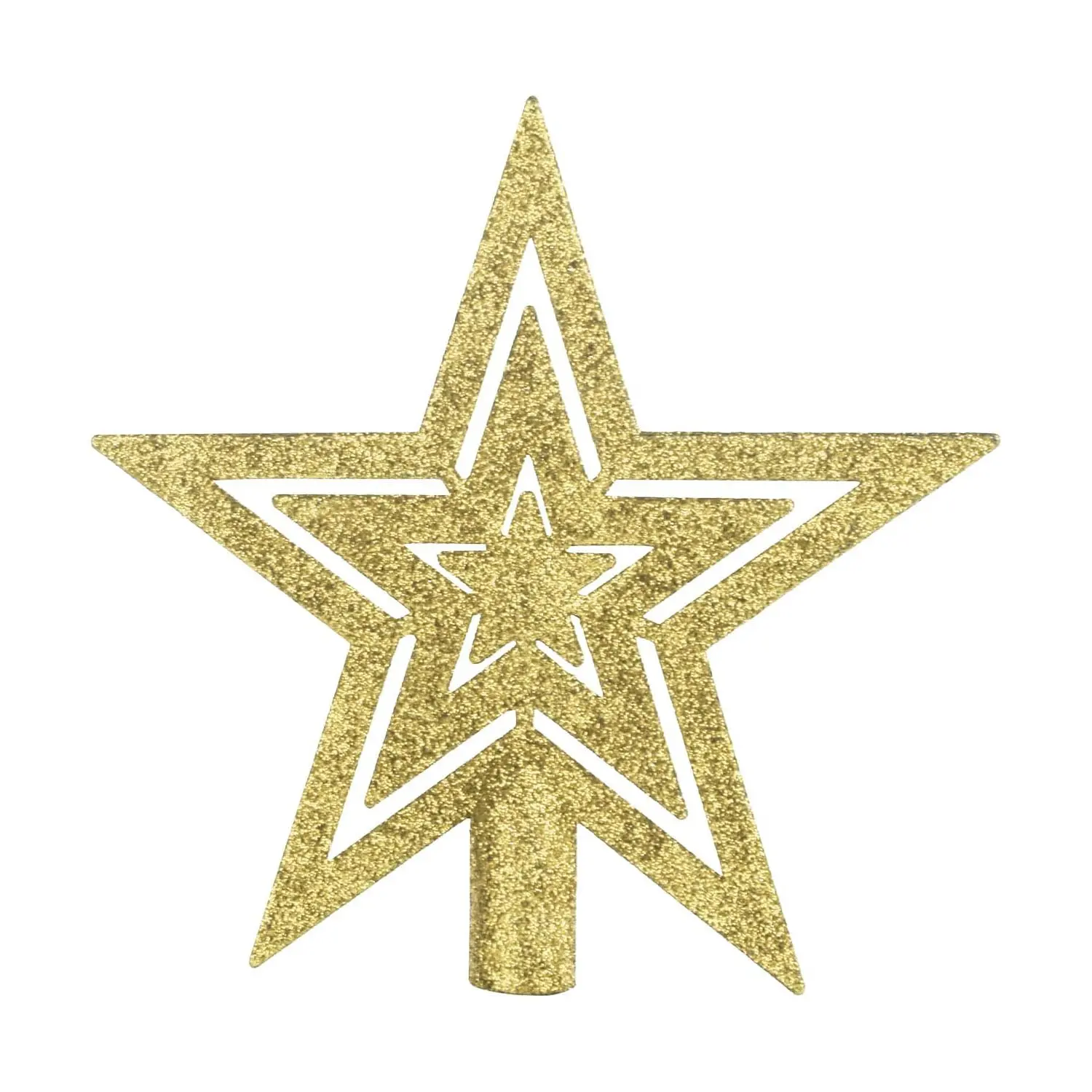 7” GOLD CHRISTMAS TREE STAR