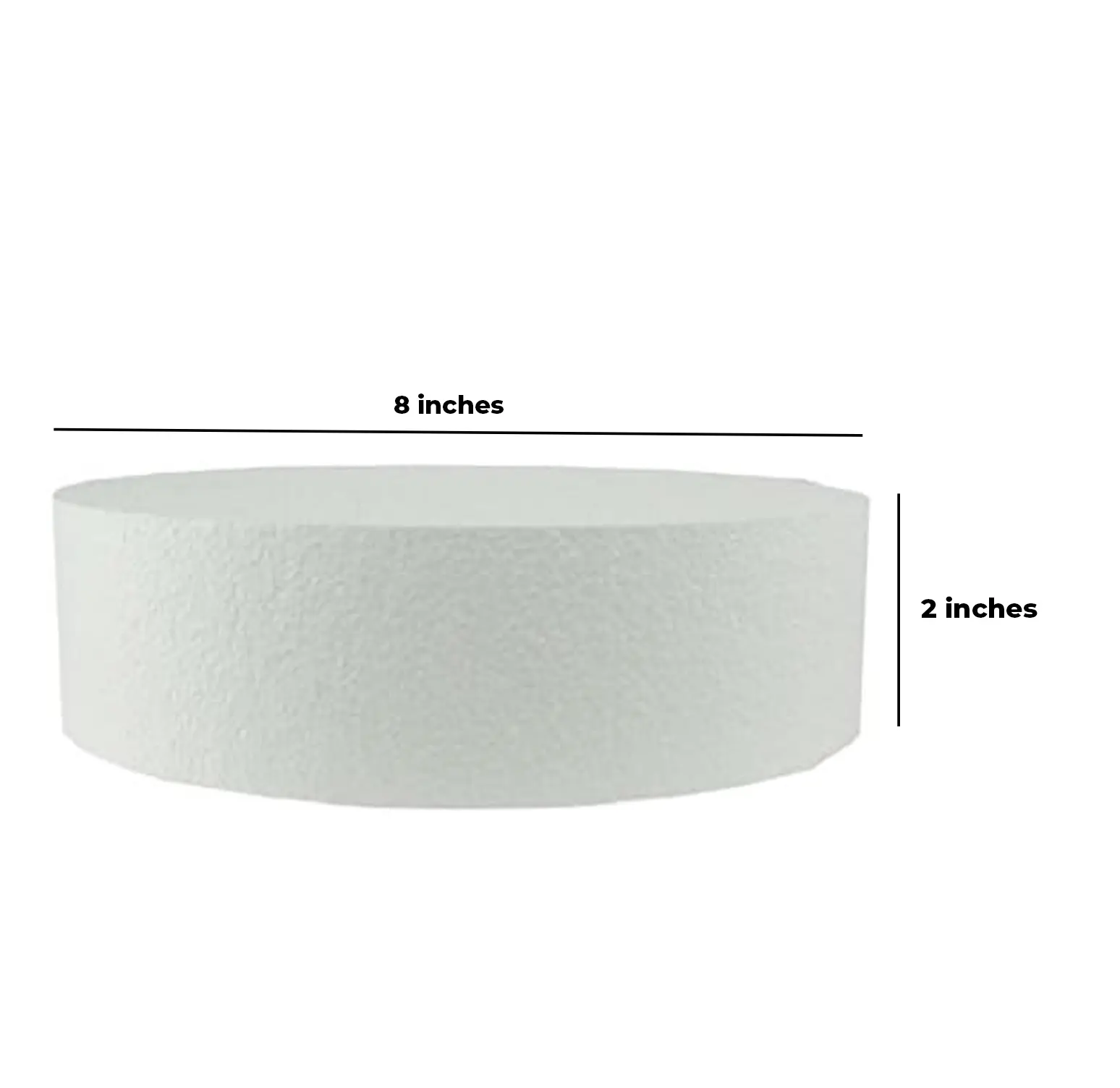 8'' X 2'' ROUND DUMMY