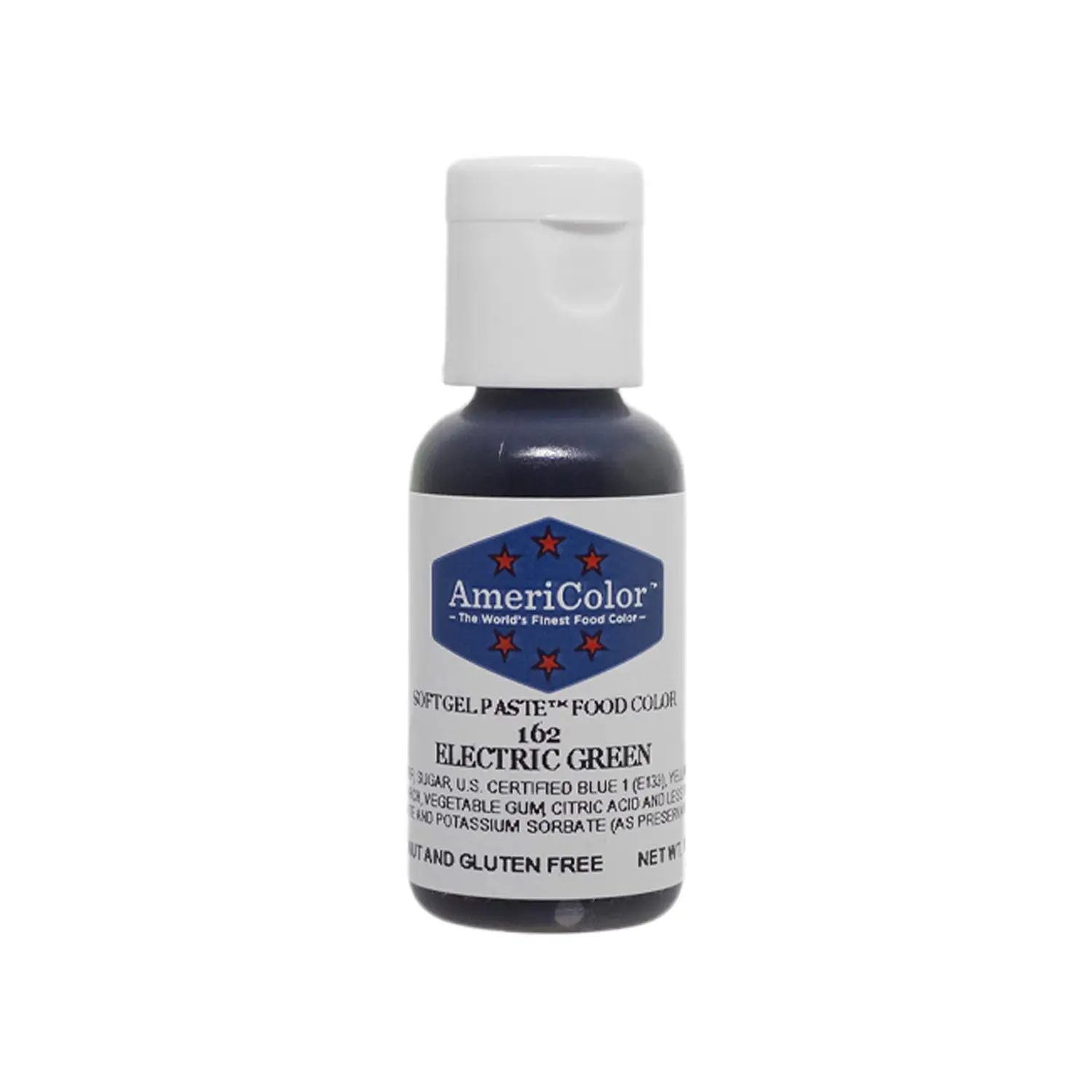 AMERICOLOR ELECTRIC GREEN SOFT GEL PASTE 21GMS