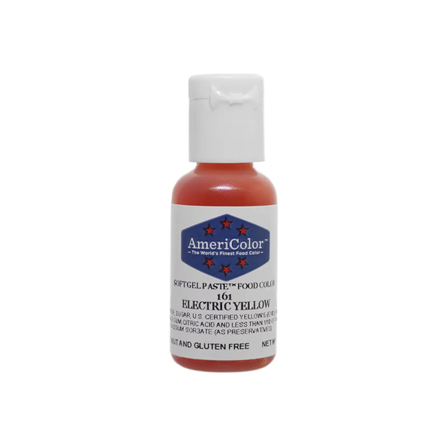 AMERICOLOR ELECTRIC YELLOW SOFT GEL PASTE 21GMS