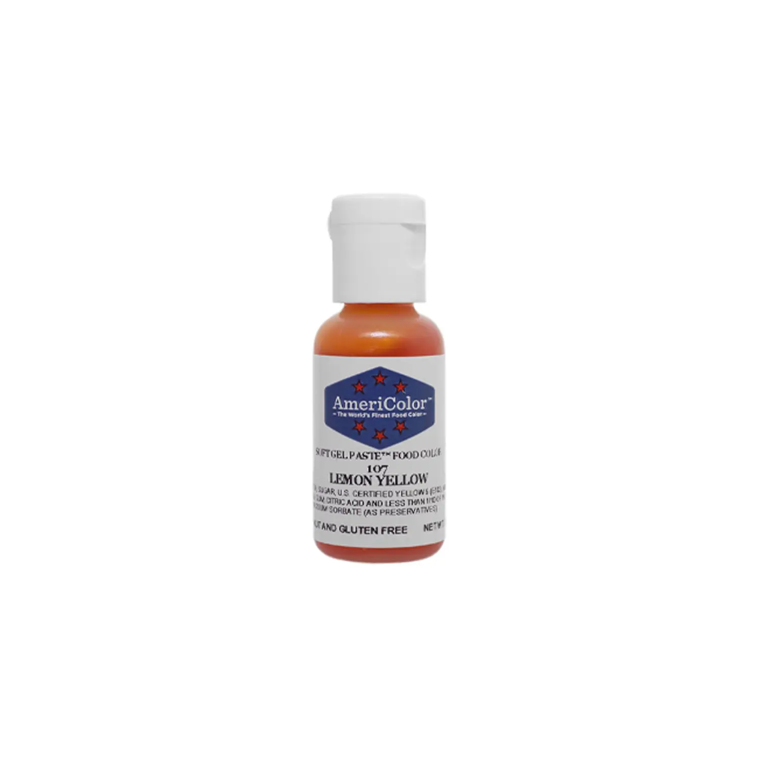 AMERICOLOR LEMON YELLOW SOFT GEL PASTE 21GMS