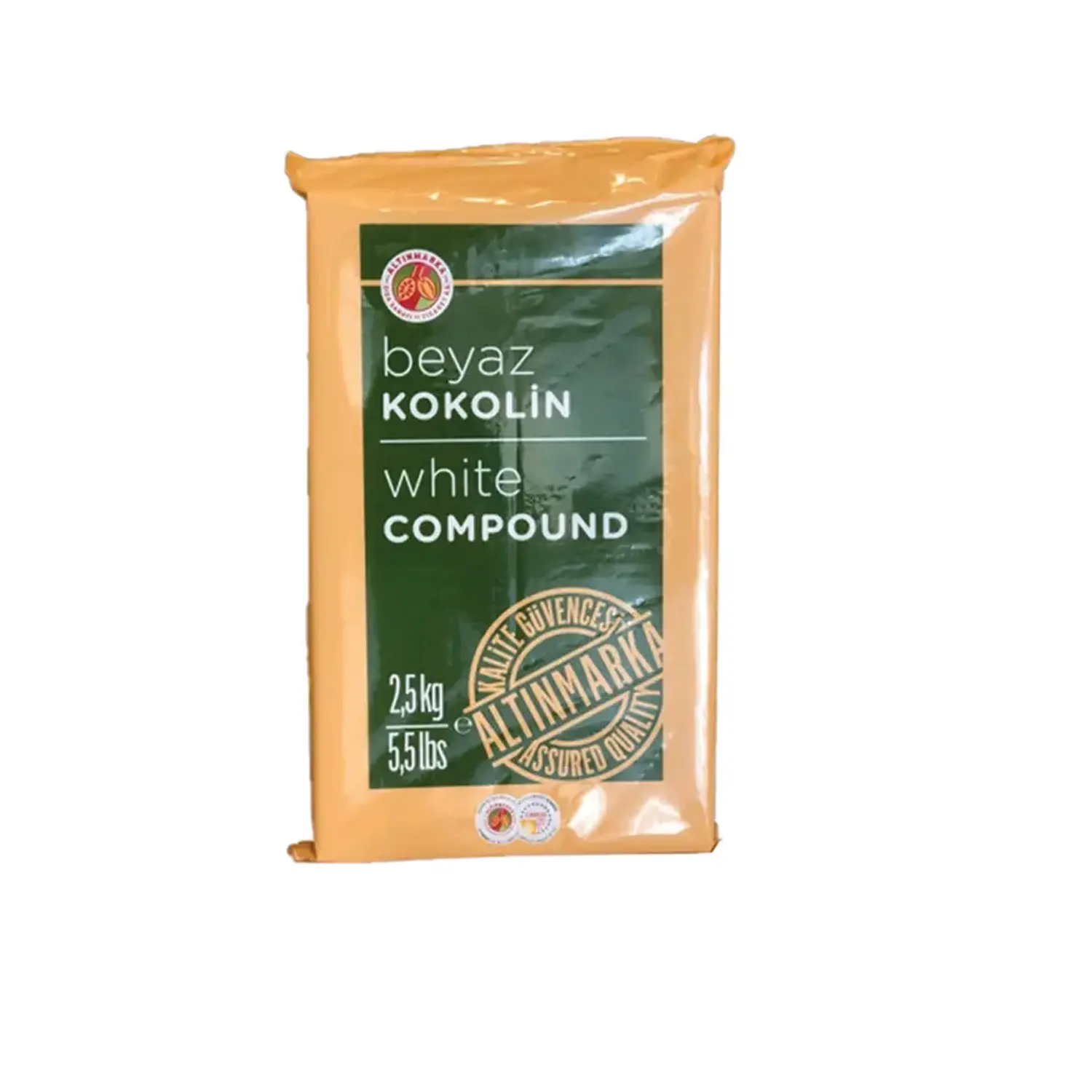 BEYAZ KOKOLIN WHITE CHOCOLATE COMPOUND 2.5KG