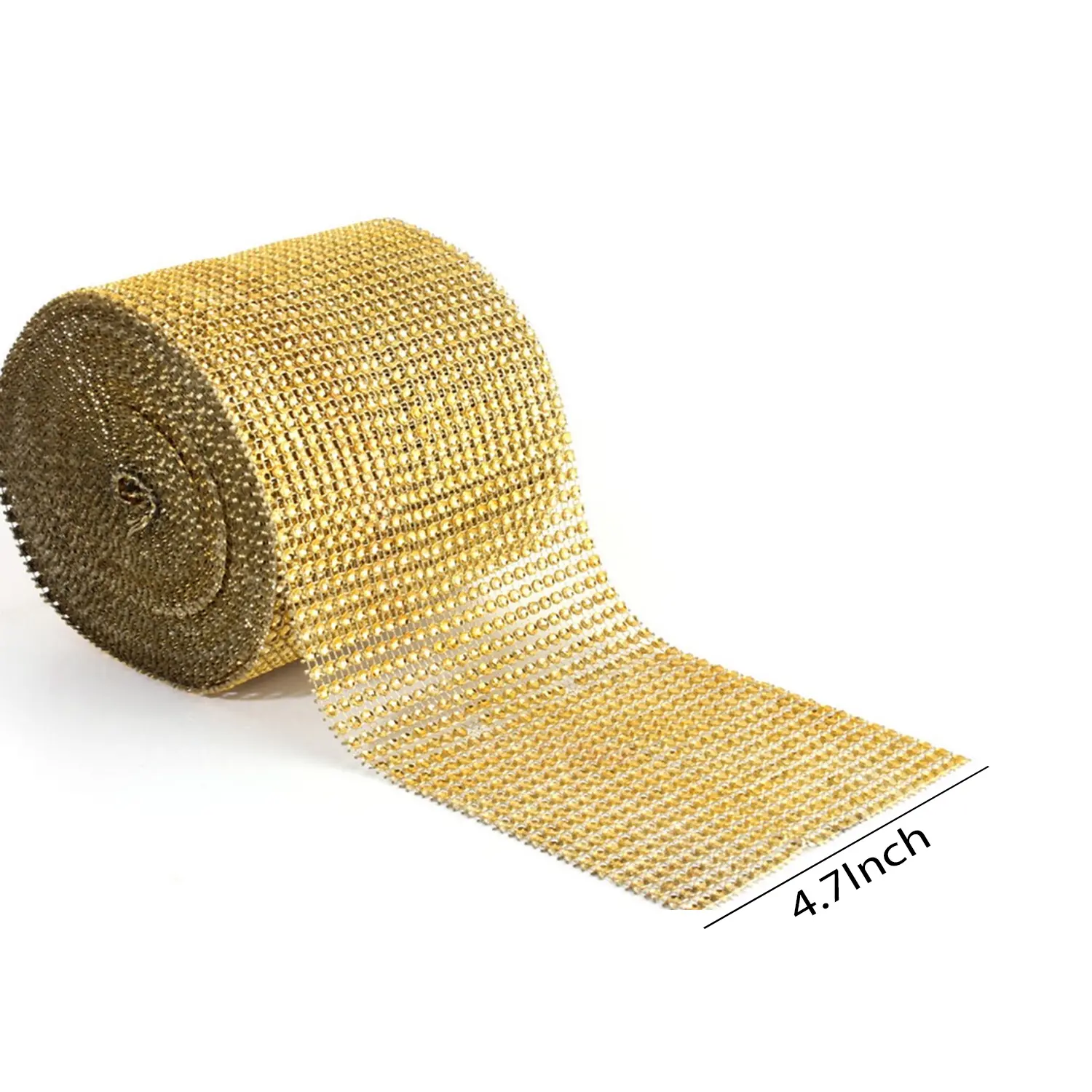 BLING RHINESTONE ROLL GOLD