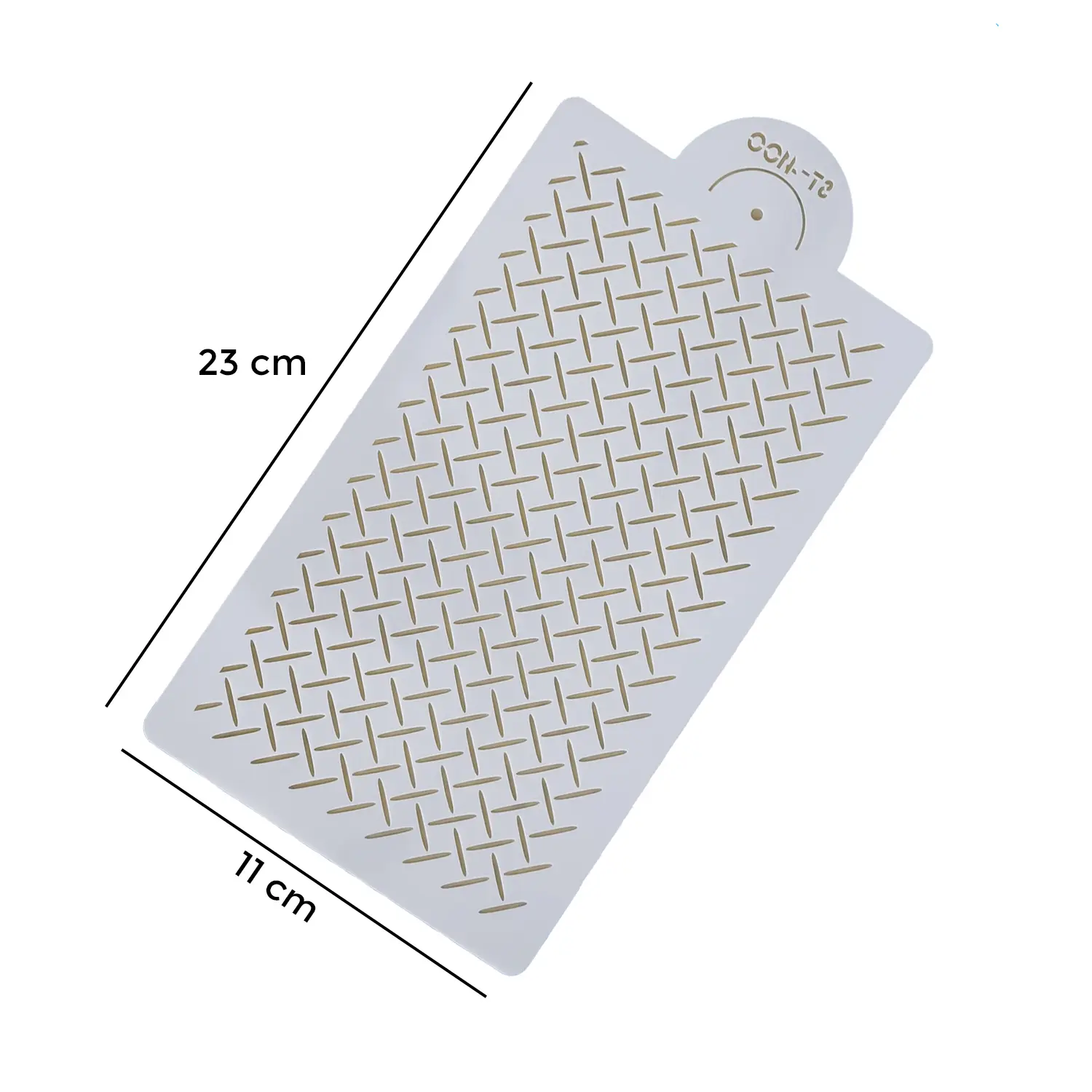 CHROME CAKE STENCIL